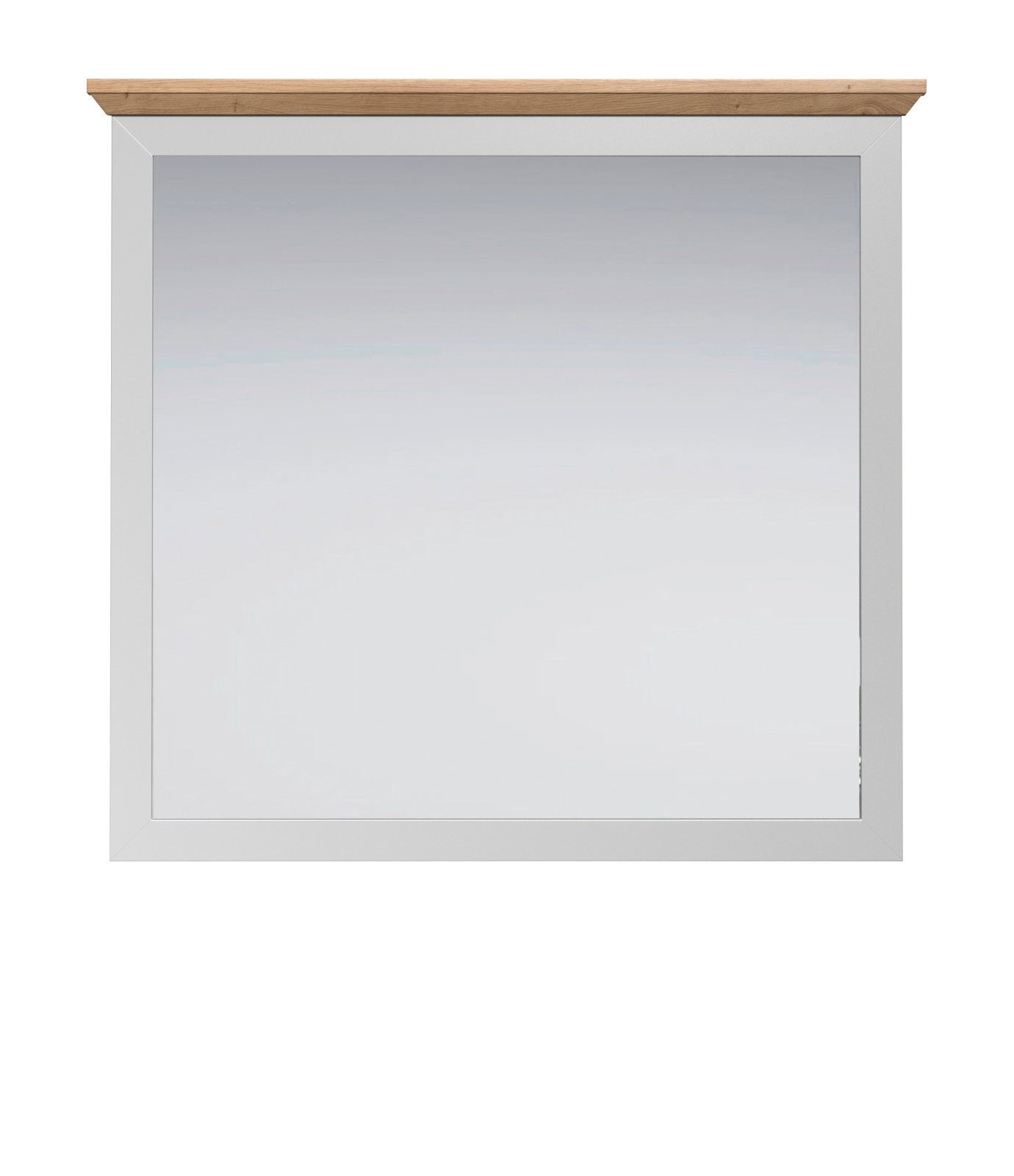 91 cm), 89 x trendteam Garderobenspiegel hellem Eiche, mit in Landside großer grau Spiegelfläche (Wandspiegel Artisan mit
