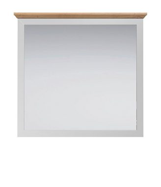 trendteam Garderobenspiegel Landside (Wandspiegel in hellem grau mit Artisan Eiche, 91 x 89 cm), mit großer Spiegelfläche