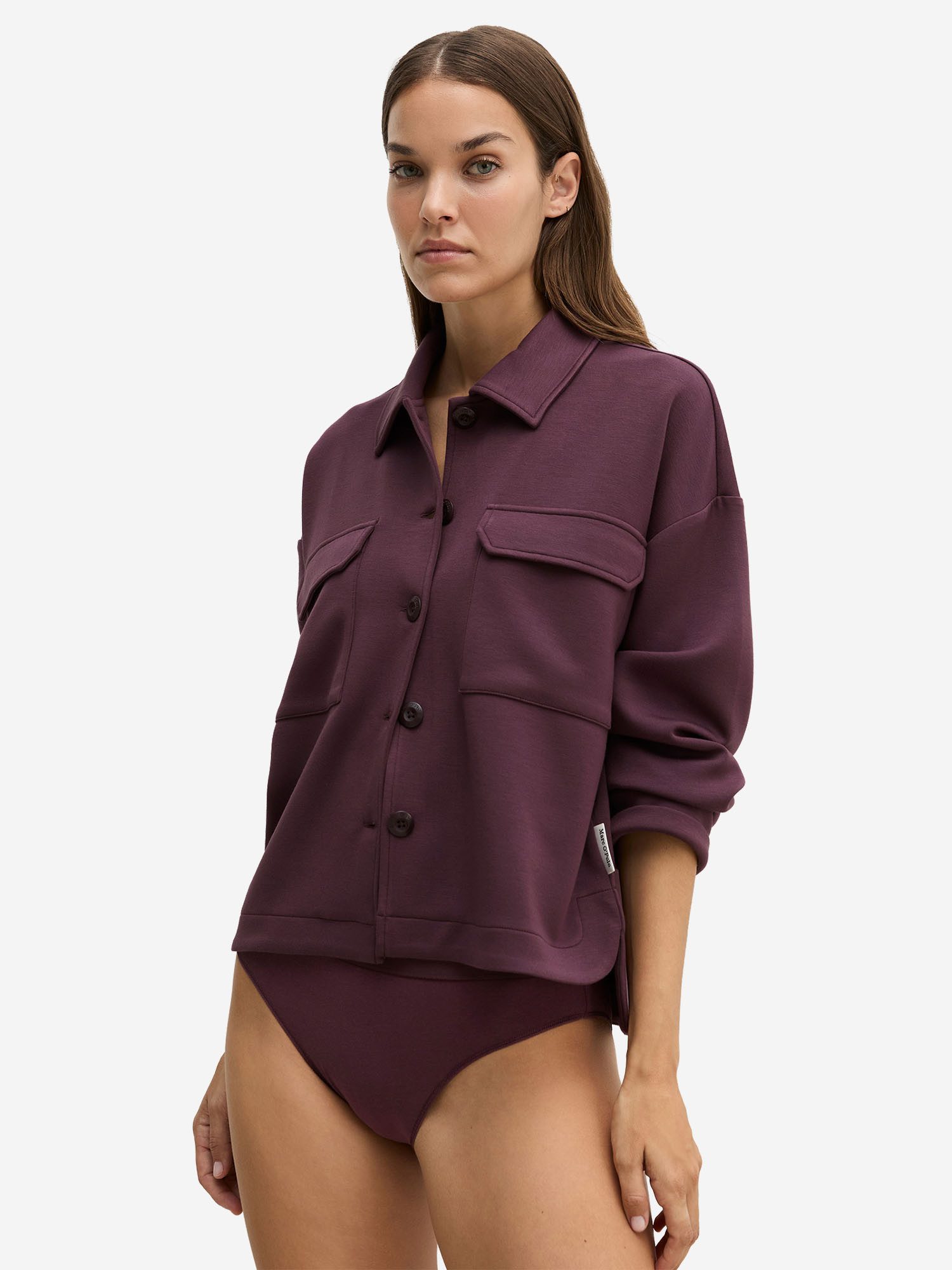 Marc O'Polo Pyjamaoberteil Modal Allure Schlafshirt, Pyjama Shirt, Nachtshirt