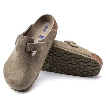 Birkenstock Birkenstock Boston Suede Leather Hausschuh