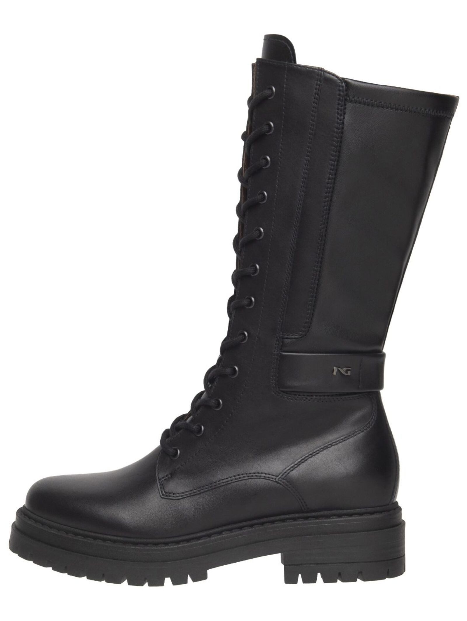 Nero Giardini Stiefel Leder/Synthetik . Schnürstiefel günstig online kaufen