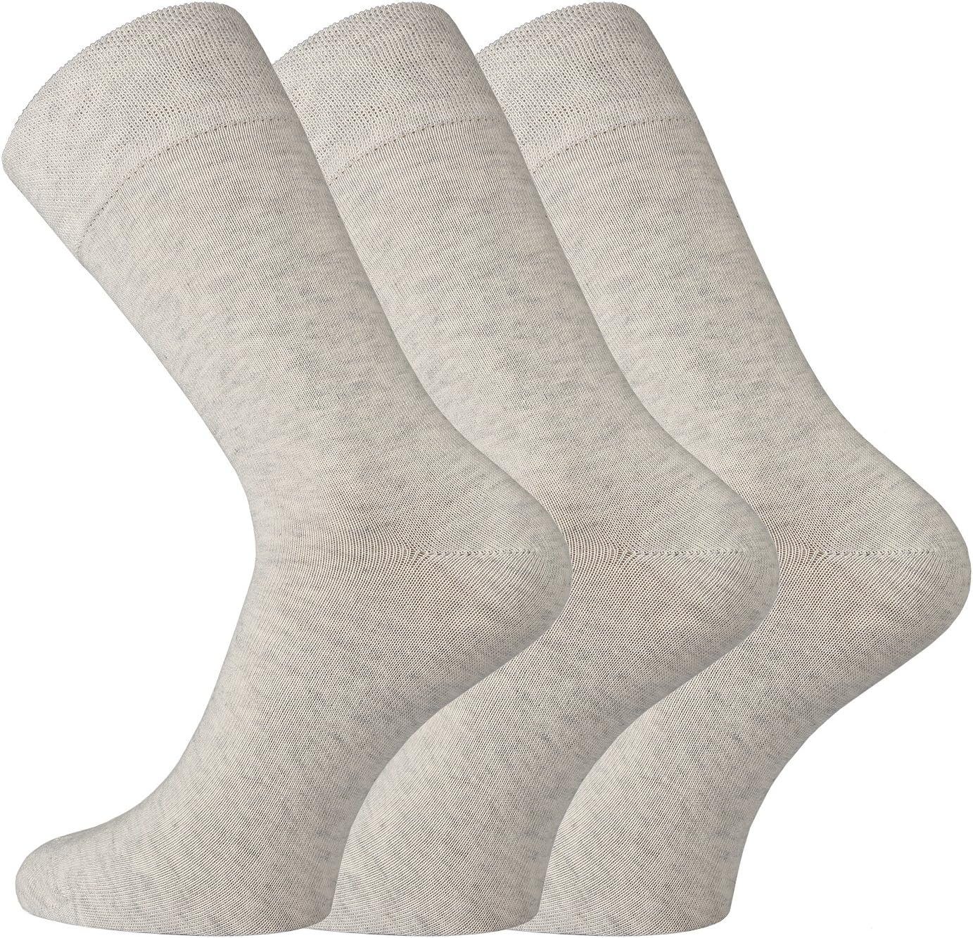 aus Natur Wellness-Socken mit Paar Bio-Baumwolle TippTexx 24 6 Anti-Loch-Garantie Socken