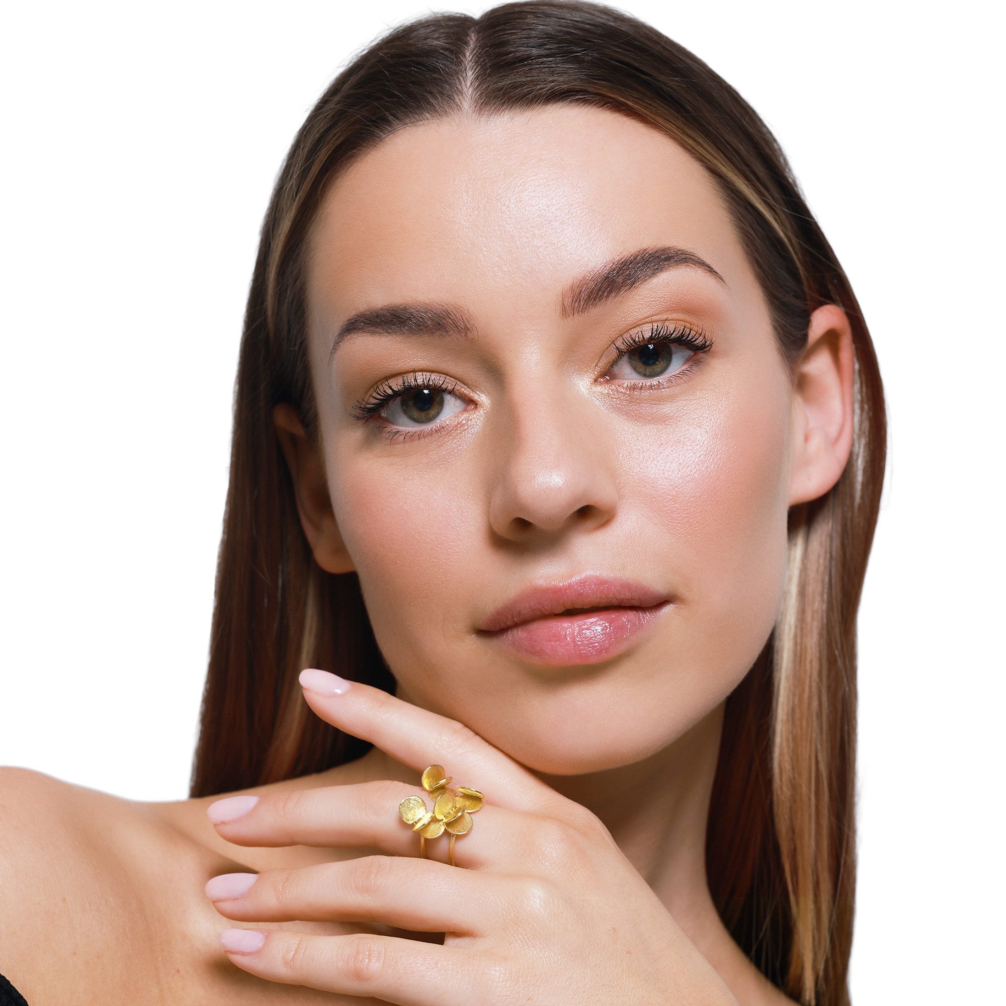 Heideman Fingerring Celia goldfarben (Ring, 1-tlg., günstig online kaufen