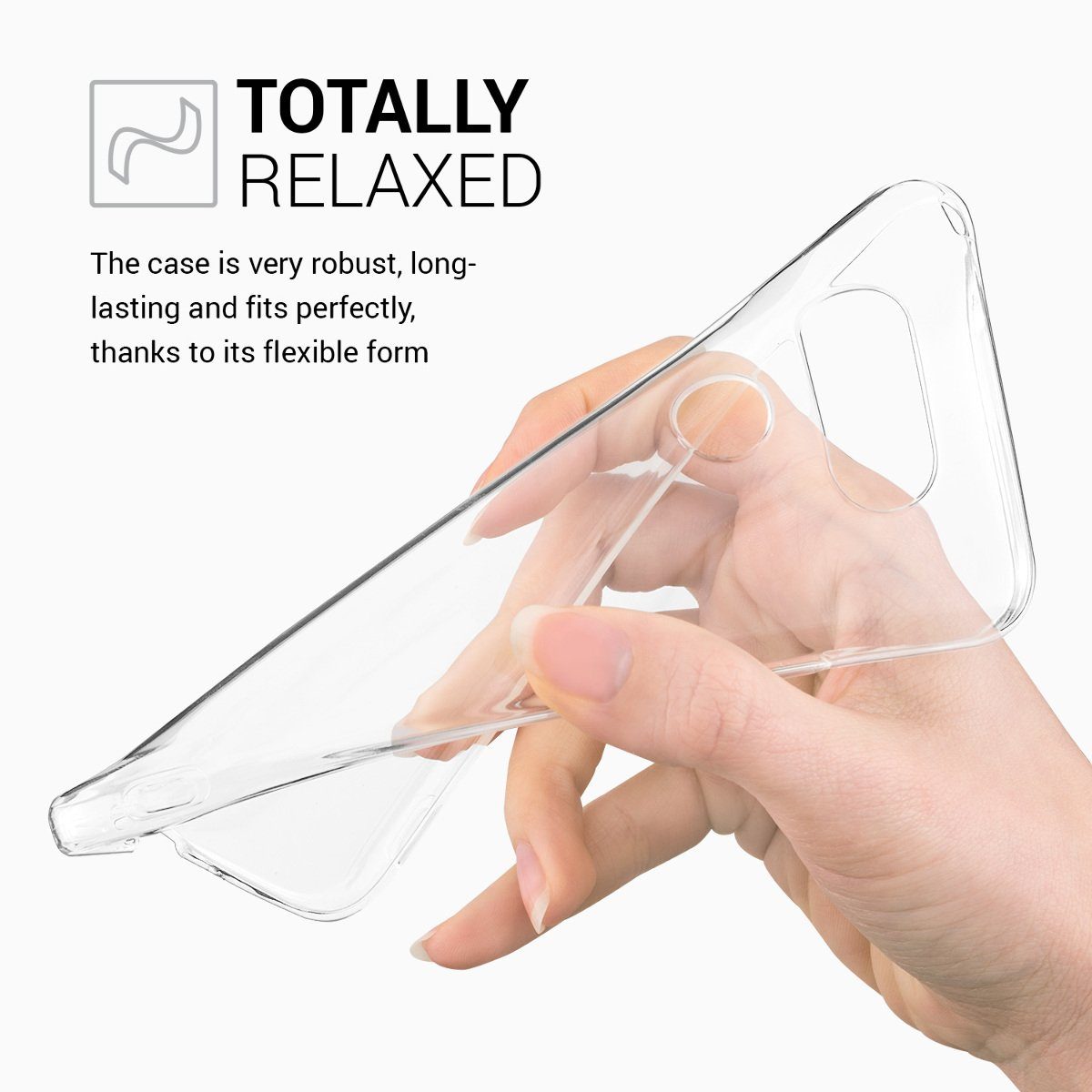 kwmobile Handyhülle Hülle für LG G5 / G5 SE, Silikon Handyhülle transparent - Handy Case gummiert