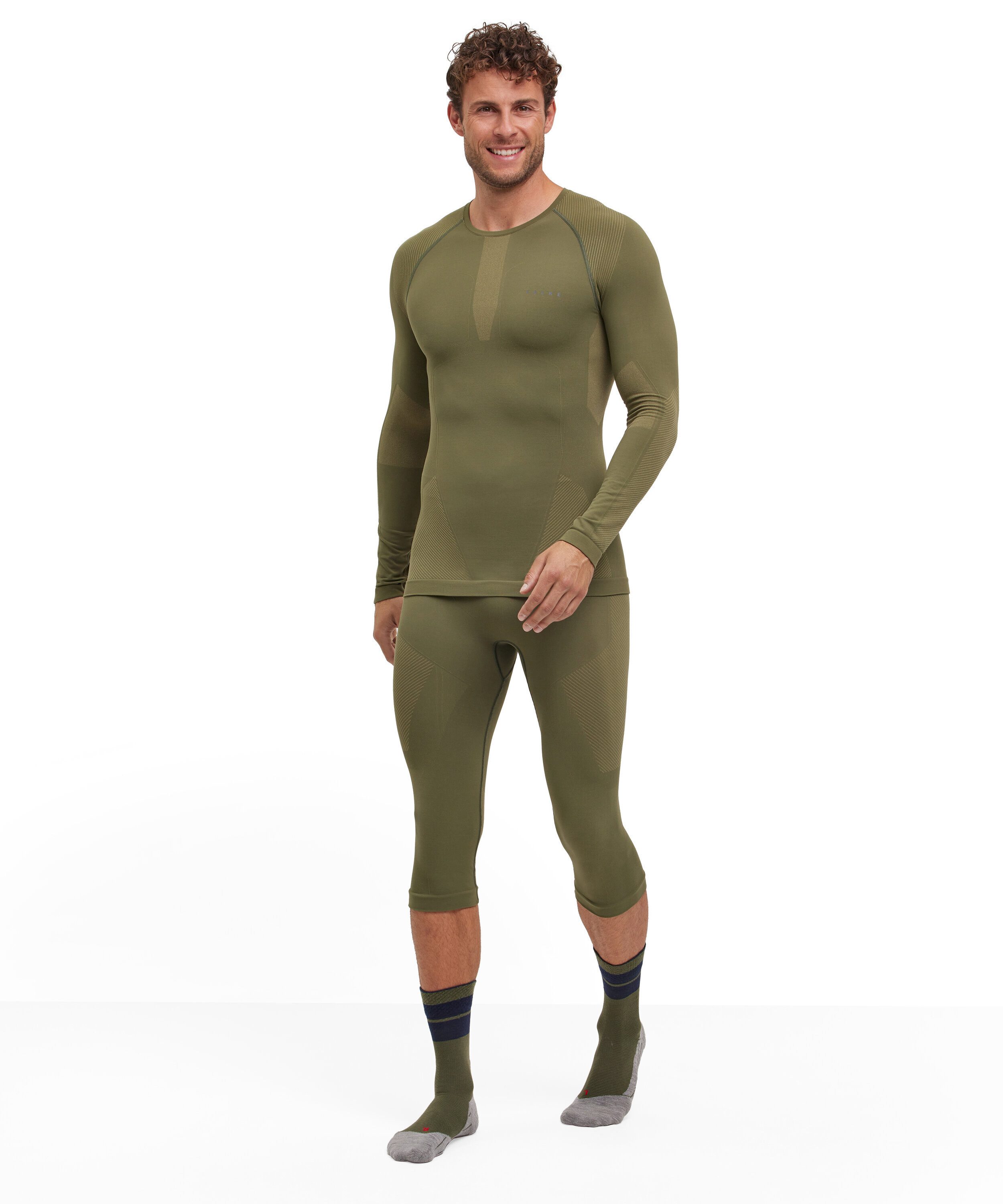 FALKE Funktionsshirt FALKE Langarmshirt Warm (1-tlg., 1) thermoregulierend für warme bis kalte Temperaturen