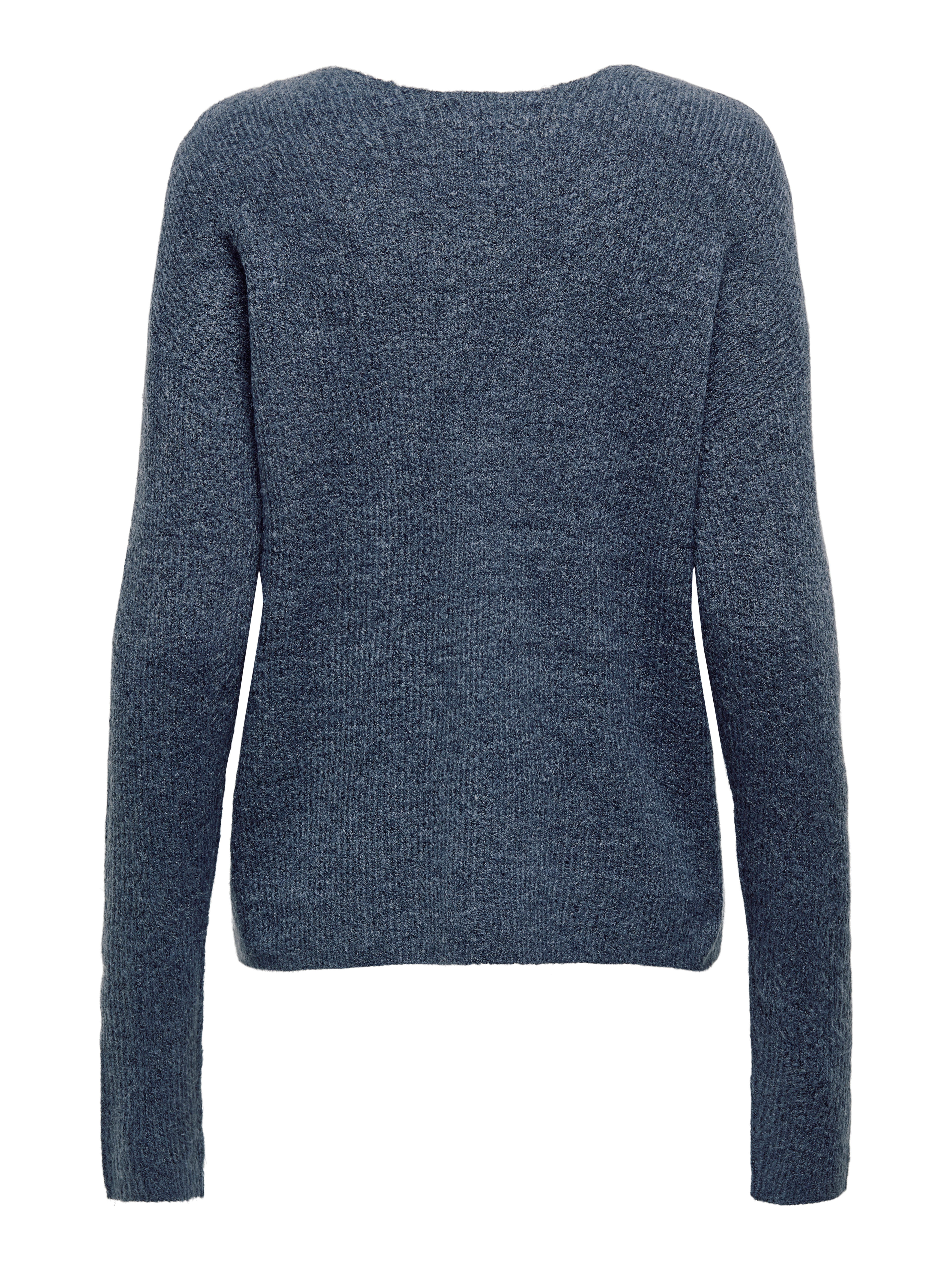 ONLY V-Ausschnitt-Pullover ONLCAMILLA V-NECK L/S PULLOVER KNT NOOS Materialmix, regular fit