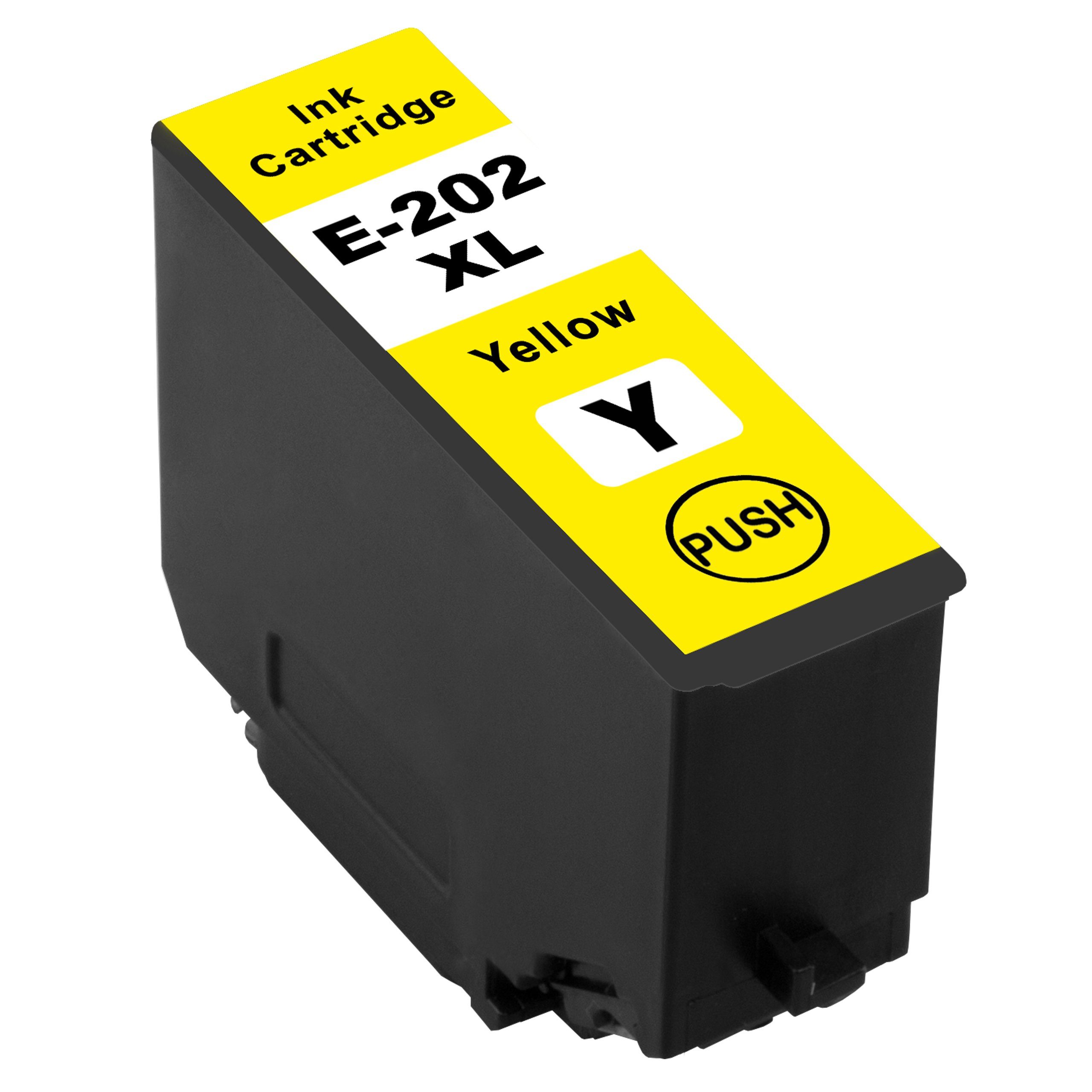 XL 202 ersetzt Epson 202XL Tintenpatrone NINETEC Yellow