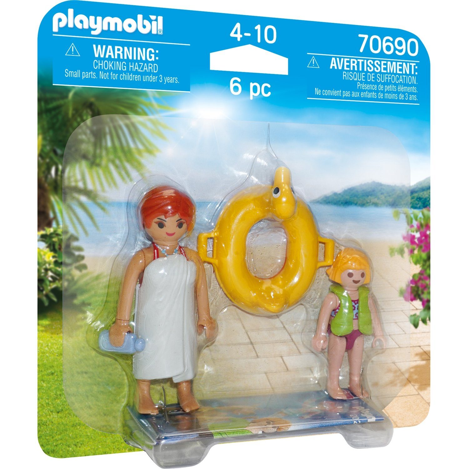 Playmobil® 70690 DuoPack Aqua Park Badegäste Konstruktions-Spielset günstig online kaufen