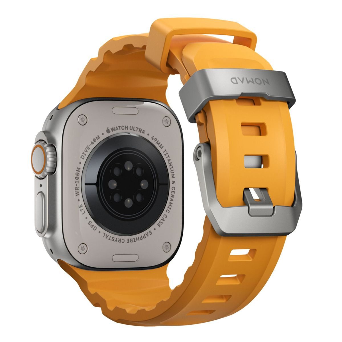 Nomad Smartwatch-Armband Rocky Point Band 42/44/45/ 49mm Sol Connector – Bild 3 von 5