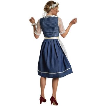 dressforfun Dirndl Frauenkostüm Midi-Dirndl Kleinwalsertal Modell 2