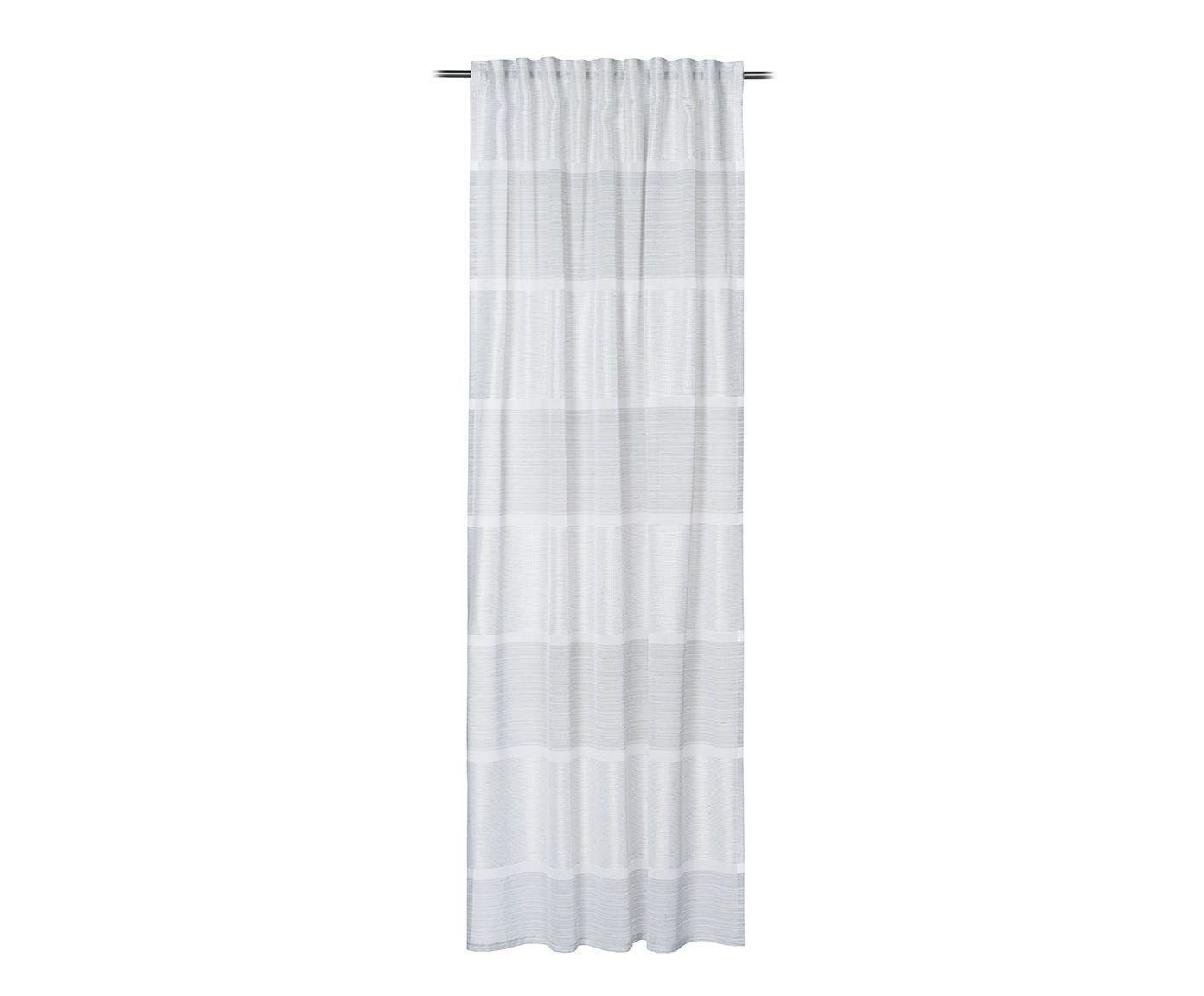 Gözze Vorhang GÖZZE Schlaufenschal BELMONDO silber BH 140x245 cm silber Vorhang