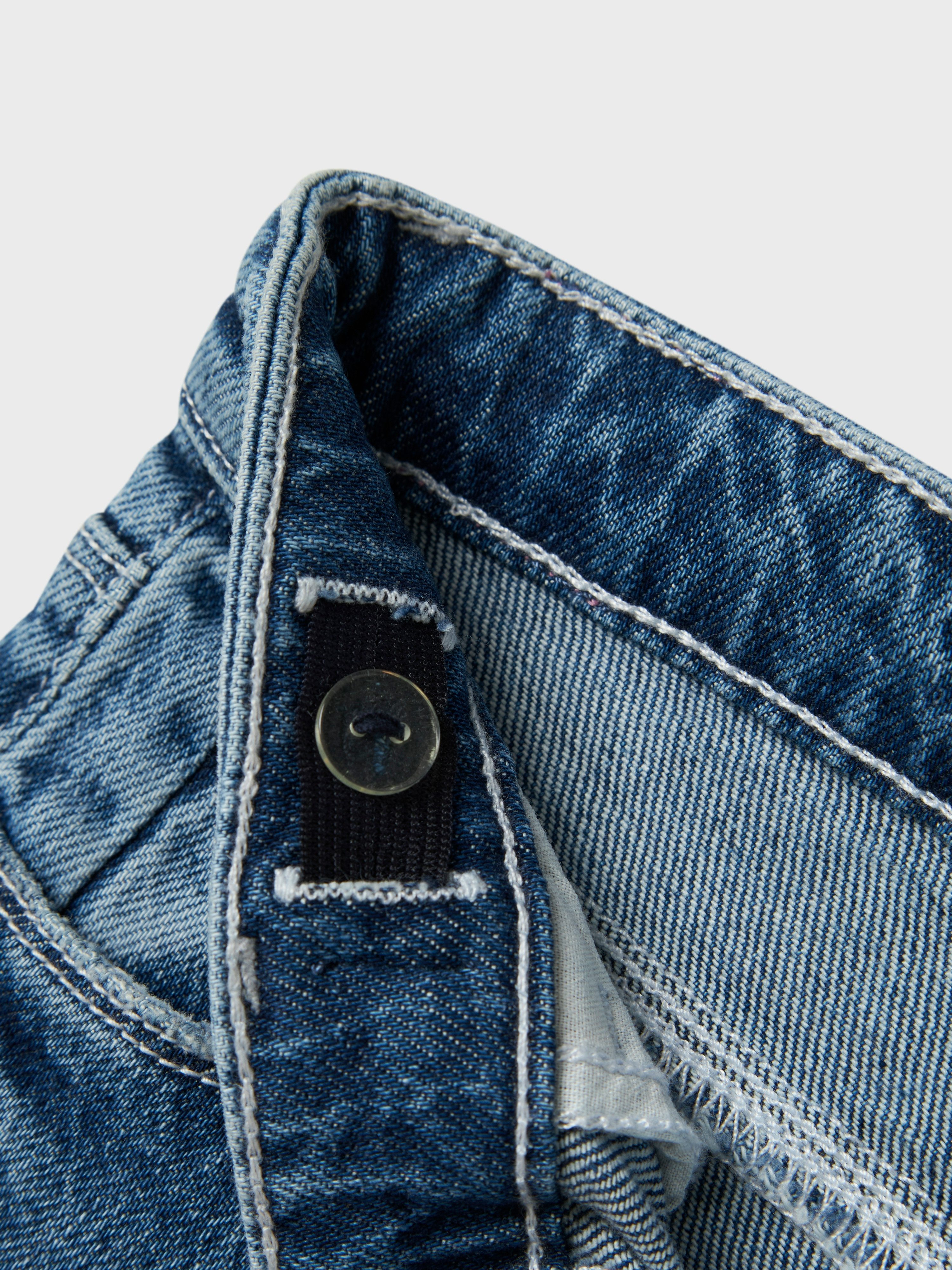 Name It Straight-Jeans NMFROSE STRAIGHT FOLD JEANS 4224-AZ NOOS