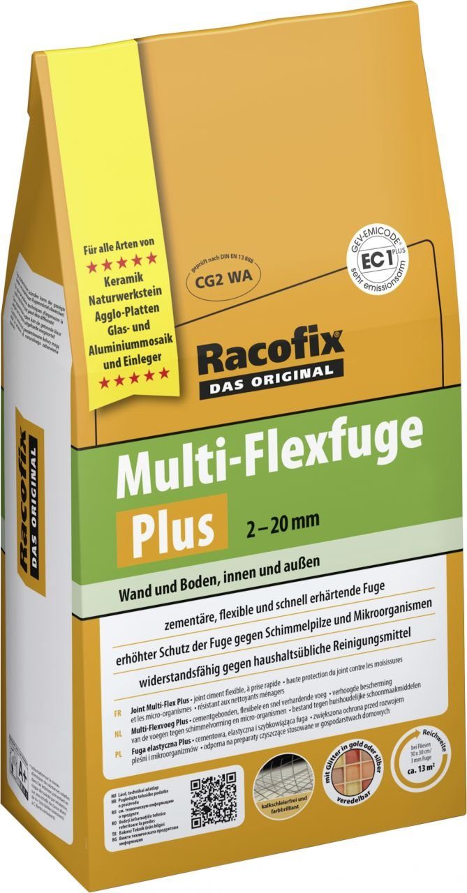 Aco Fugenmörtel Racofix Multi Flexfuge PLUS 2 - 12 mm anthrazit 4