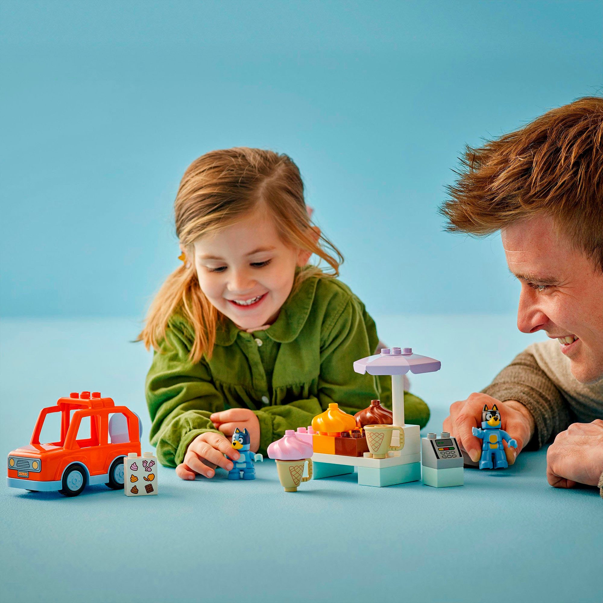 LEGO® Ausflug zur Eisdiele mit Bluey günstig online kaufen