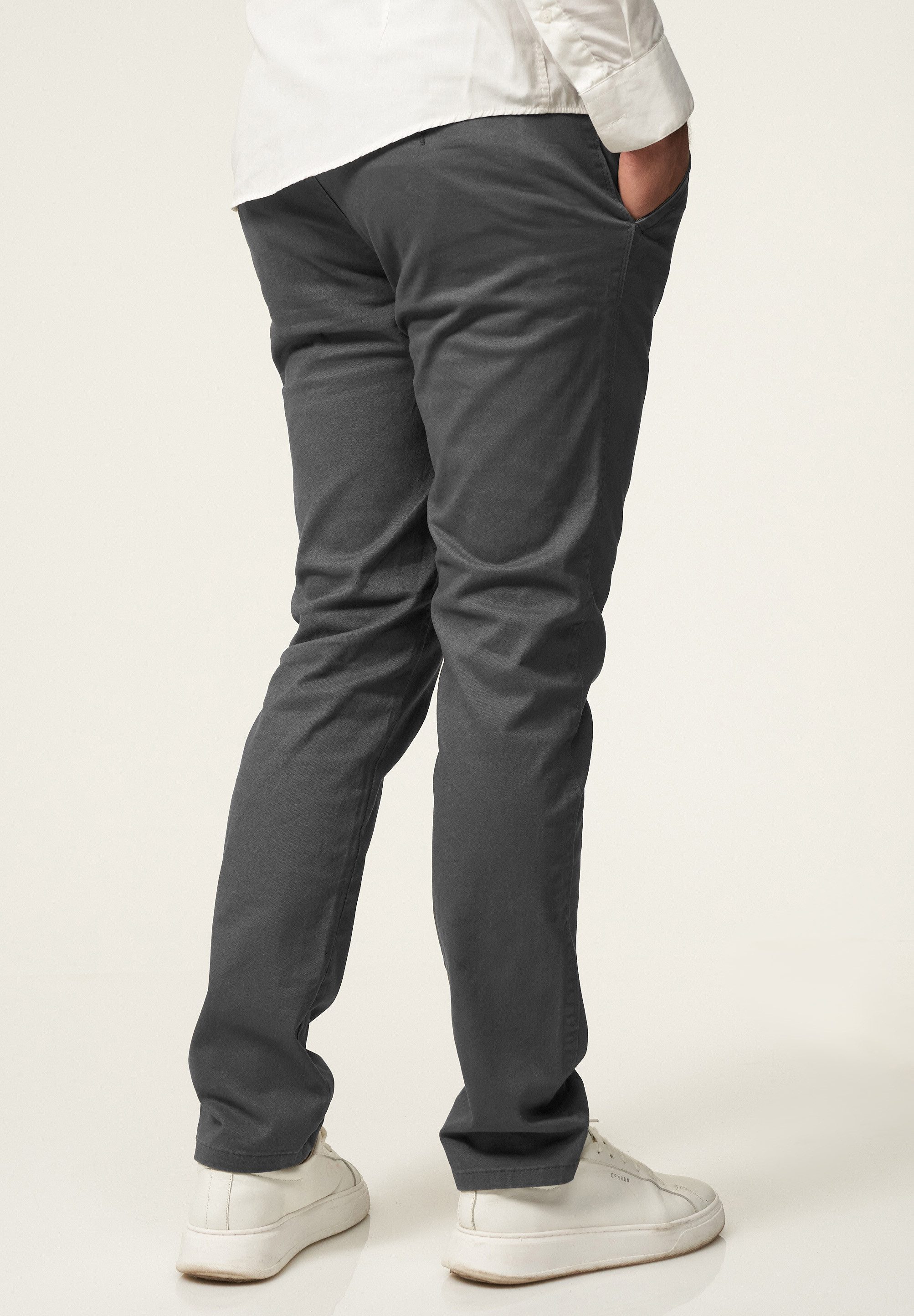 DAILY COTTON Chinohose DCPROVO Herren Chino Hose Elastische Jeans Stoffhose Slim-Fit Casual Business