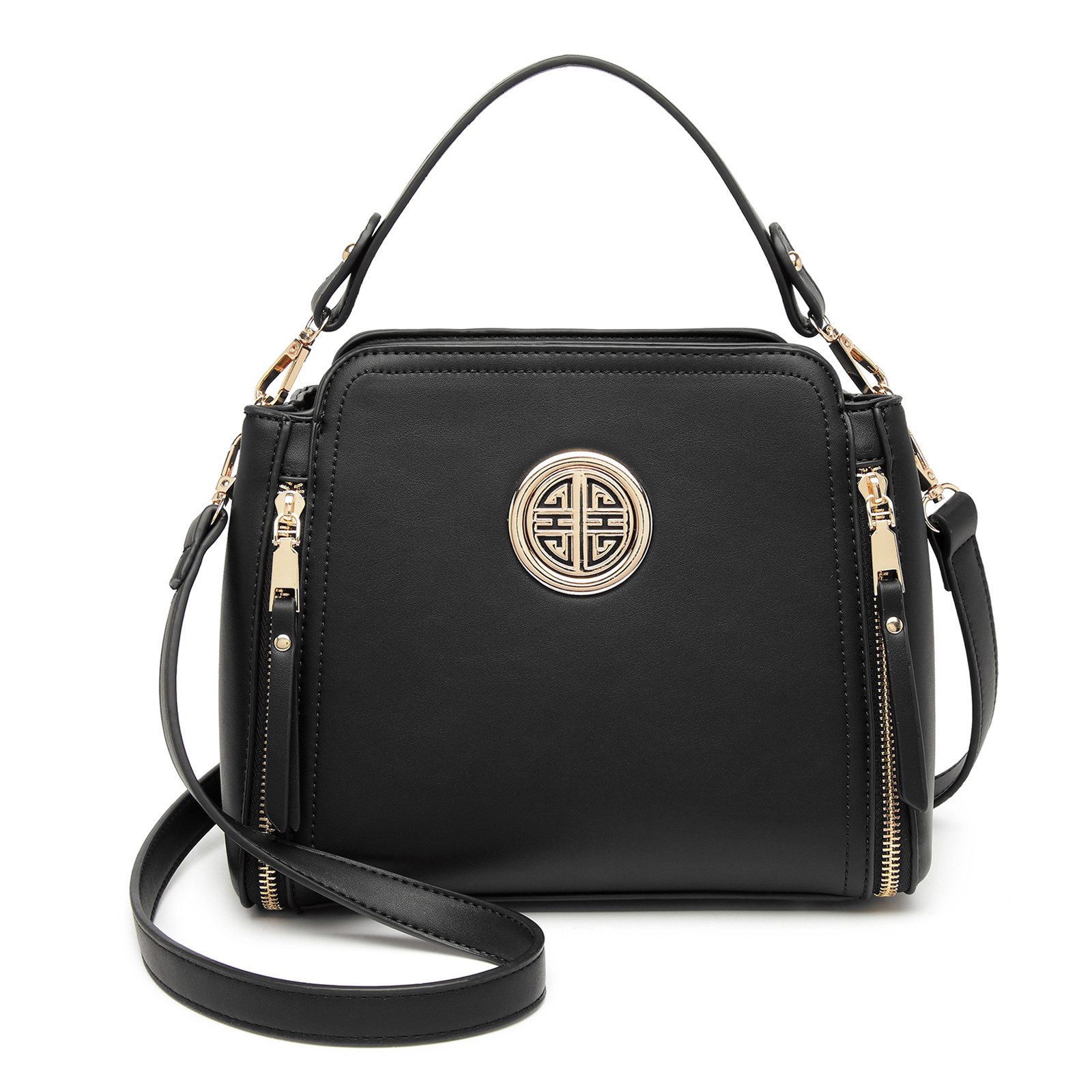 Miss Lulu Schultertasche Umhängetasche Damen Handtasche Crossbody Henkeltasche