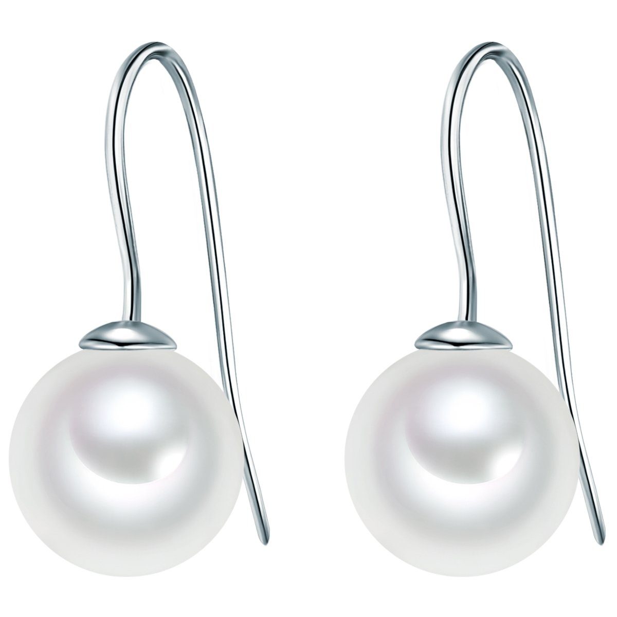Rafaela Donata Paar Ohrhänger silber, mit Muschelkernperle günstig online kaufen