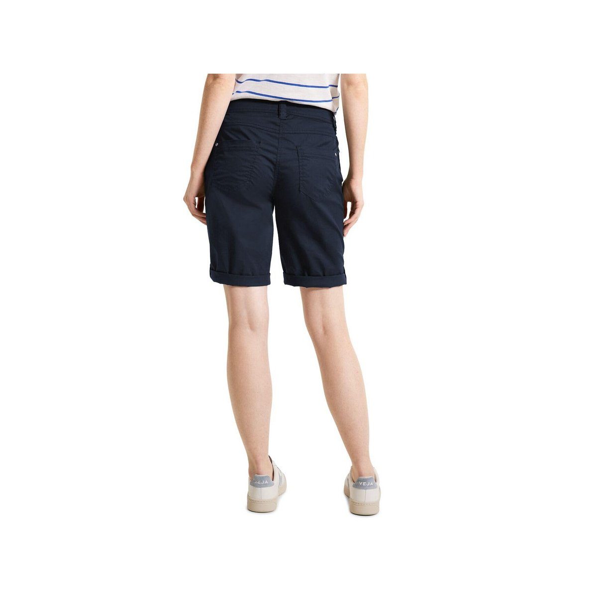 Cecil Shorts blau regular (1-tlg) | Shorts