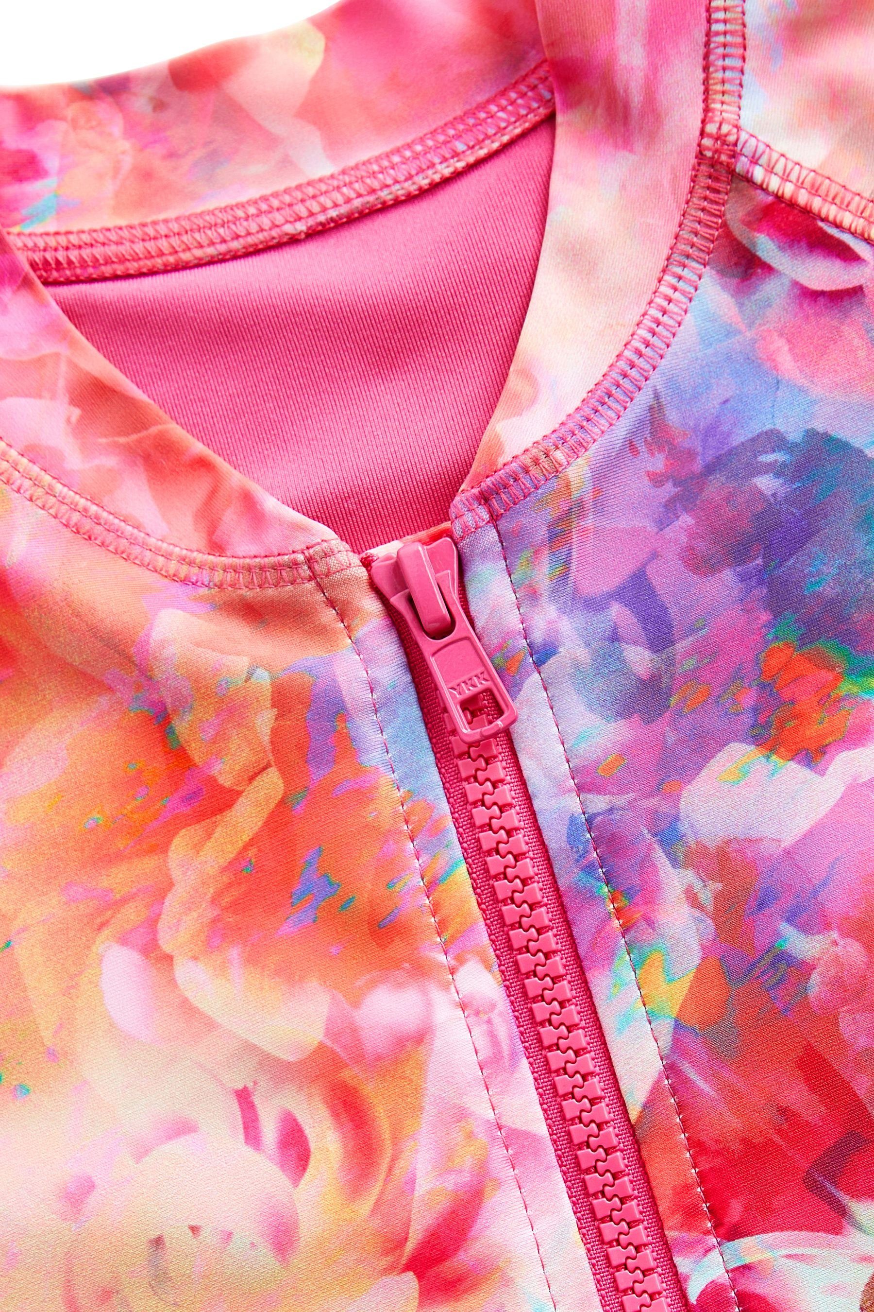 Pink Badeanzug (1-St) Next Langärmeliger Badeanzug