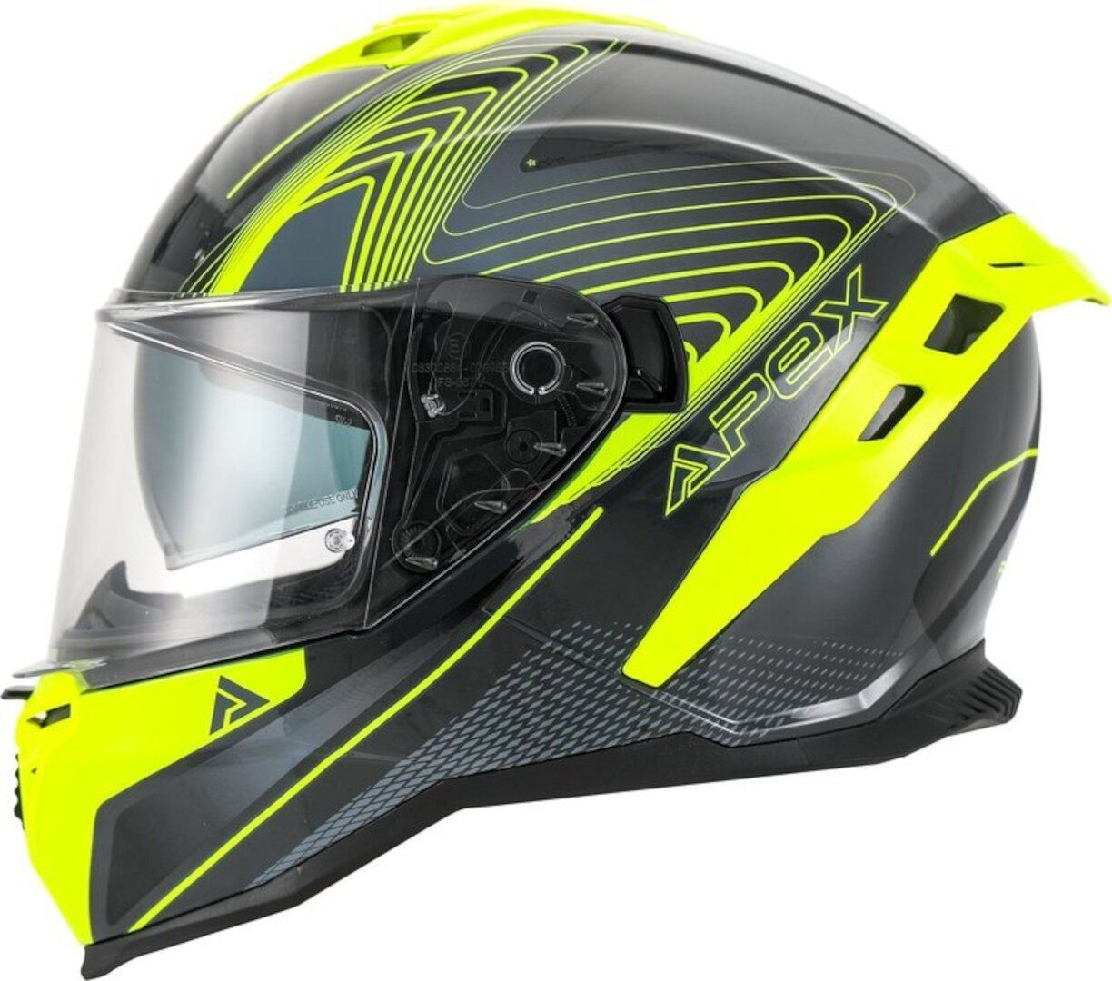 Apex Motorradhelm FI200 Madrid Helm, Vorbereitet Für Kommunikationssystem,notfallsystem-polsterung (eq