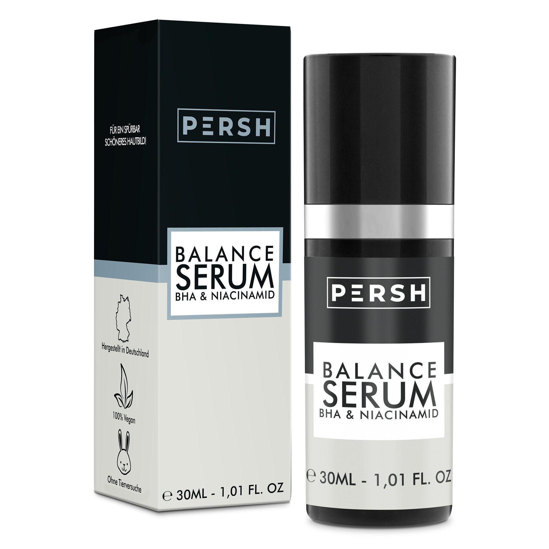 Anti-Aging Niacinamid, Balance Serum PERSH mit und BHA Gesichtsserum