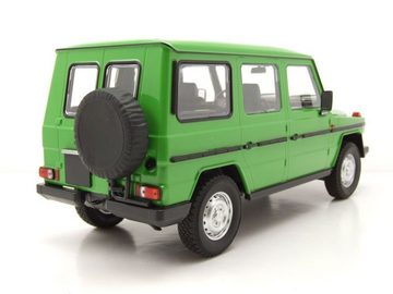 Minichamps Modellauto Mercedes G-Klasse G-Modell lang W460 1980 grün Modellauto 1:18 Minicha, Maßstab 1:18