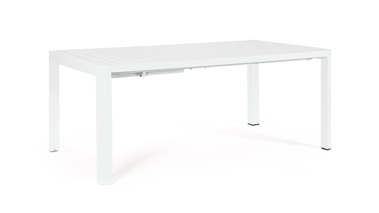 Esstisch Kiplin Ausziehbar 180 cm, Weiß