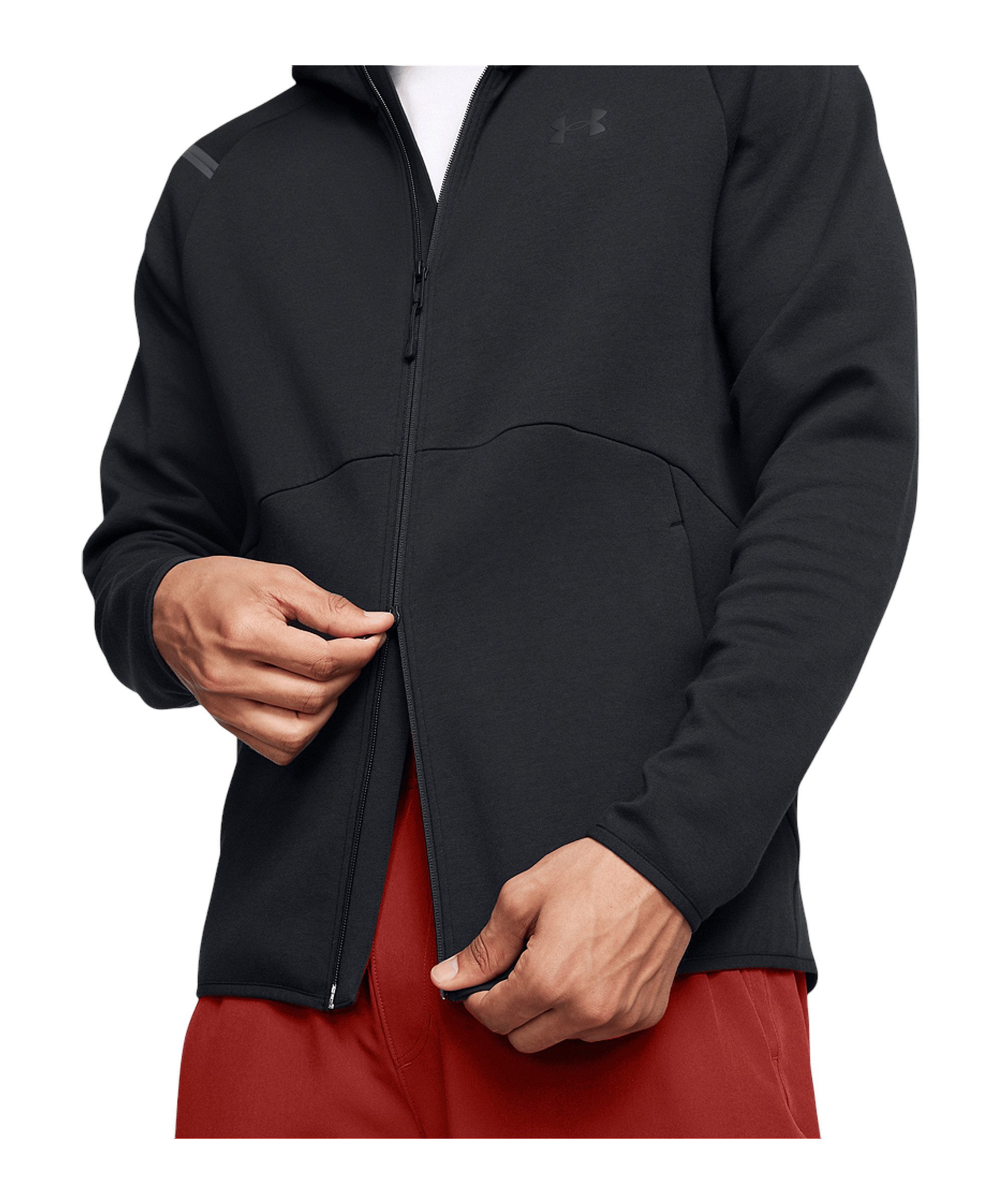 Under Armour® Sweatjacke Under Armour Unstoppable Flc EU Kapuzenjacke Polyester – Bild 5 von 5
