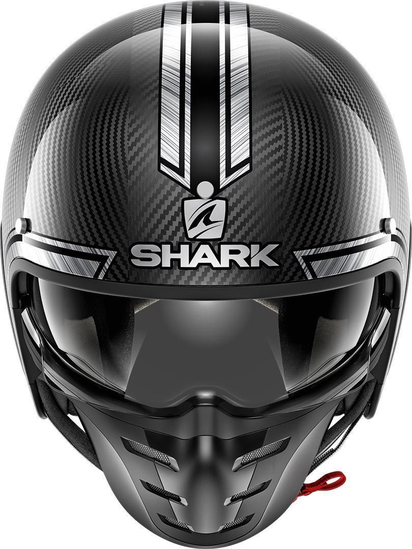Shark Motorradhelm -S-Drak Vinta Jethelm, integriertes Sonnenvisier