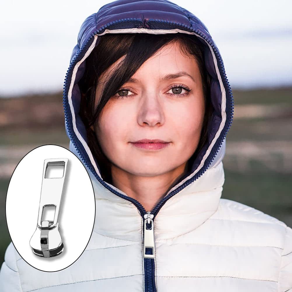 FOUORTUNATE-BEE Reißverschluss 105-teiliges Reißverschluss Reparaturset mit Schiebern, Universal Zipper Ersatz Set für Jacken, Taschen & Mäntel – Bild 5 von 5