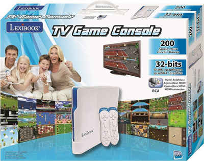 Lexibook® JG7430 TV Spielekonsole, 200 Spiele, 32-bit