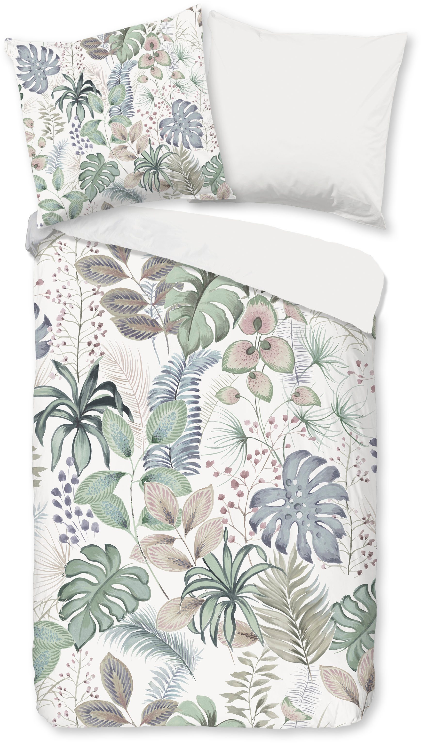 good morning Wendebettwäsche "Lyave" 3 Stk. tlg. Baumwolle, Renforcé, Reißv günstig online kaufen