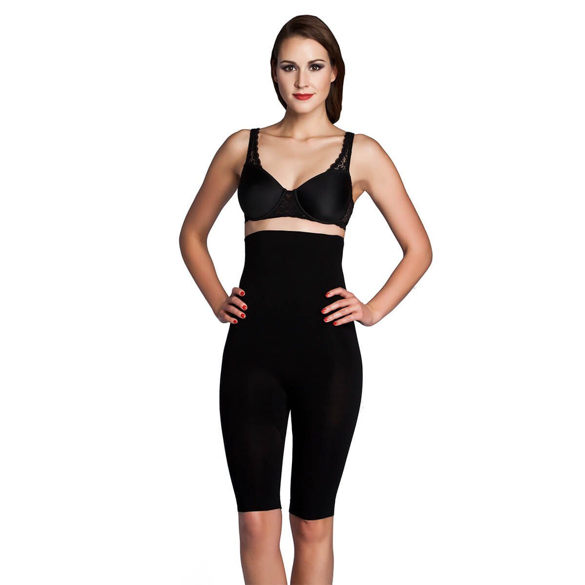 Miss Perfect Miederhose 34821 mit hoher Taille und Bein und Kühlungseffekt in Größe S-2XL (38-46)