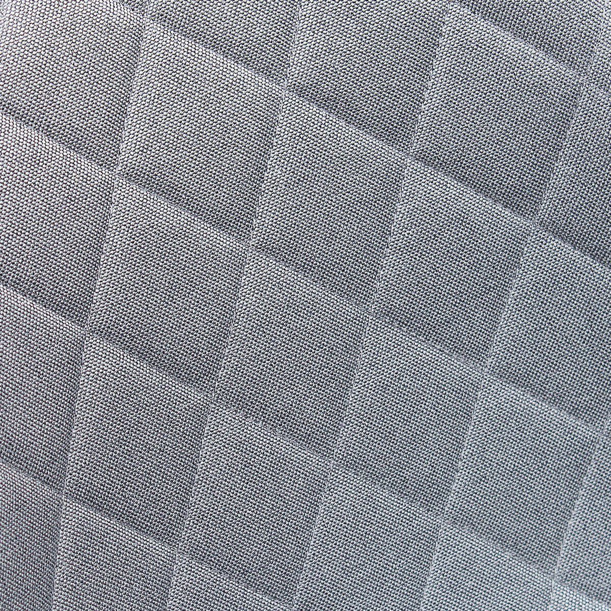 SVITA Polsterstuhl DIAMOND (2 St), Esszimmerstuhl, gepolstert, gesteppter Sitz, Stoffbezug, Hellgrau – Bild 5 von 5