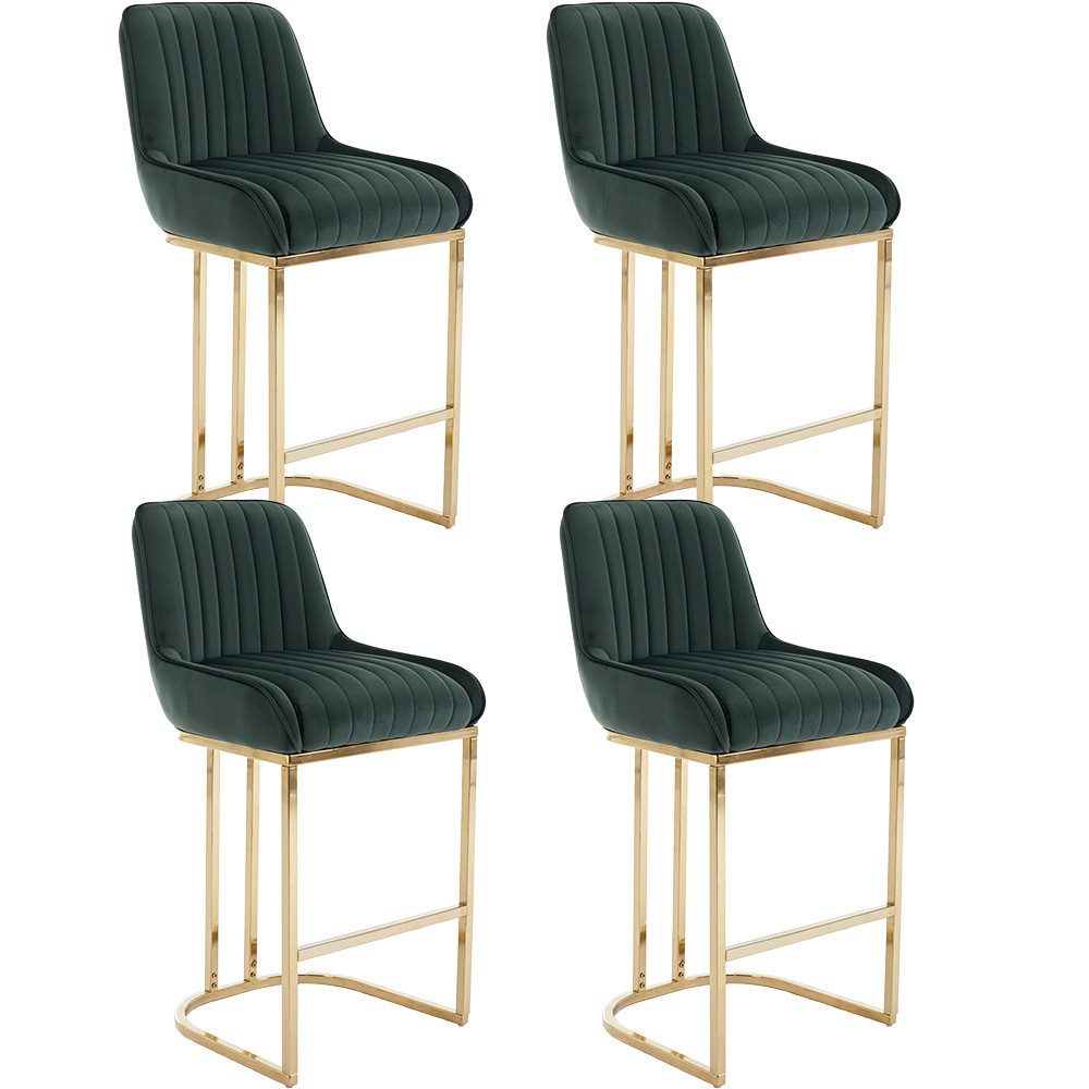 WAHSON OFFICE CHAIRS Barhocker Samt 2/4er günstig online kaufen