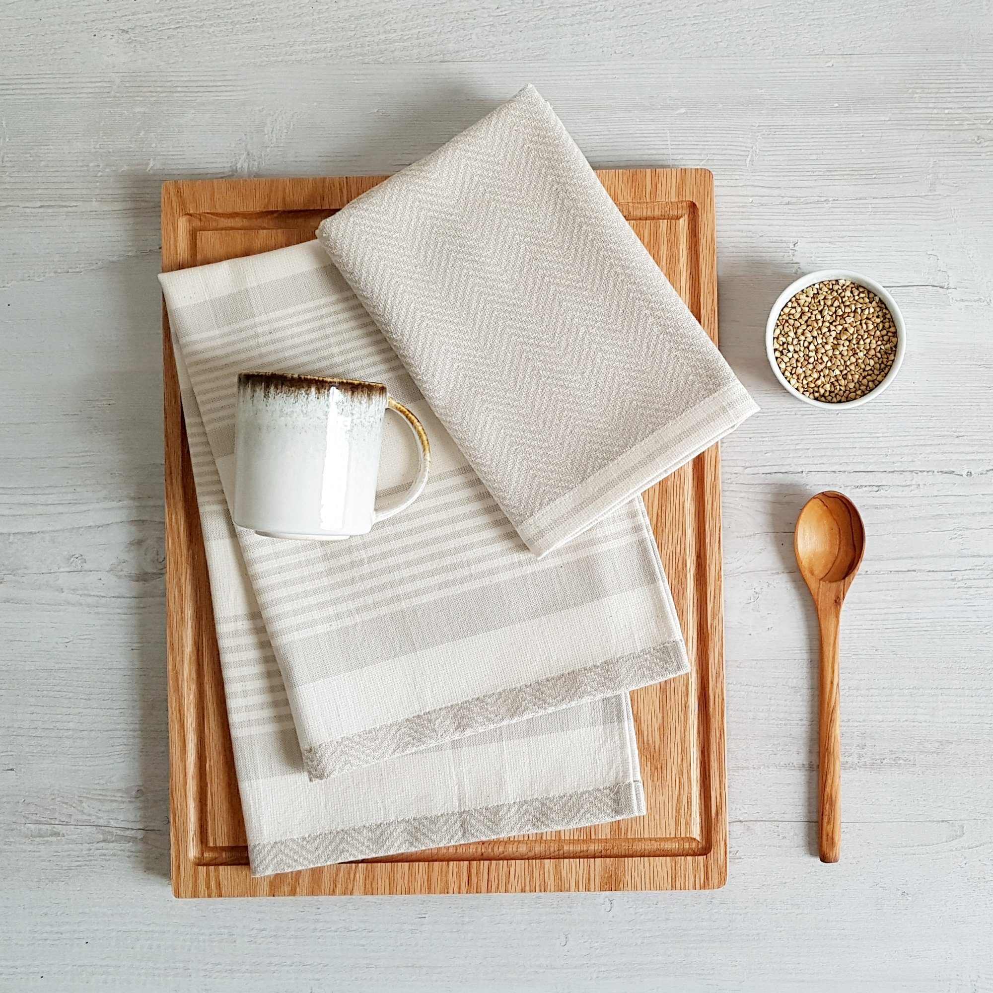 framsohn frottier Geschirrtuch Modern Living Streifen, günstig online kaufen