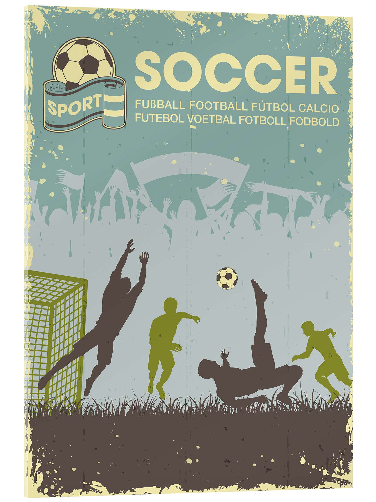 Posterlounge Acrylglasbild TAlex, Fußball, Jungenzimmer Kindermotive