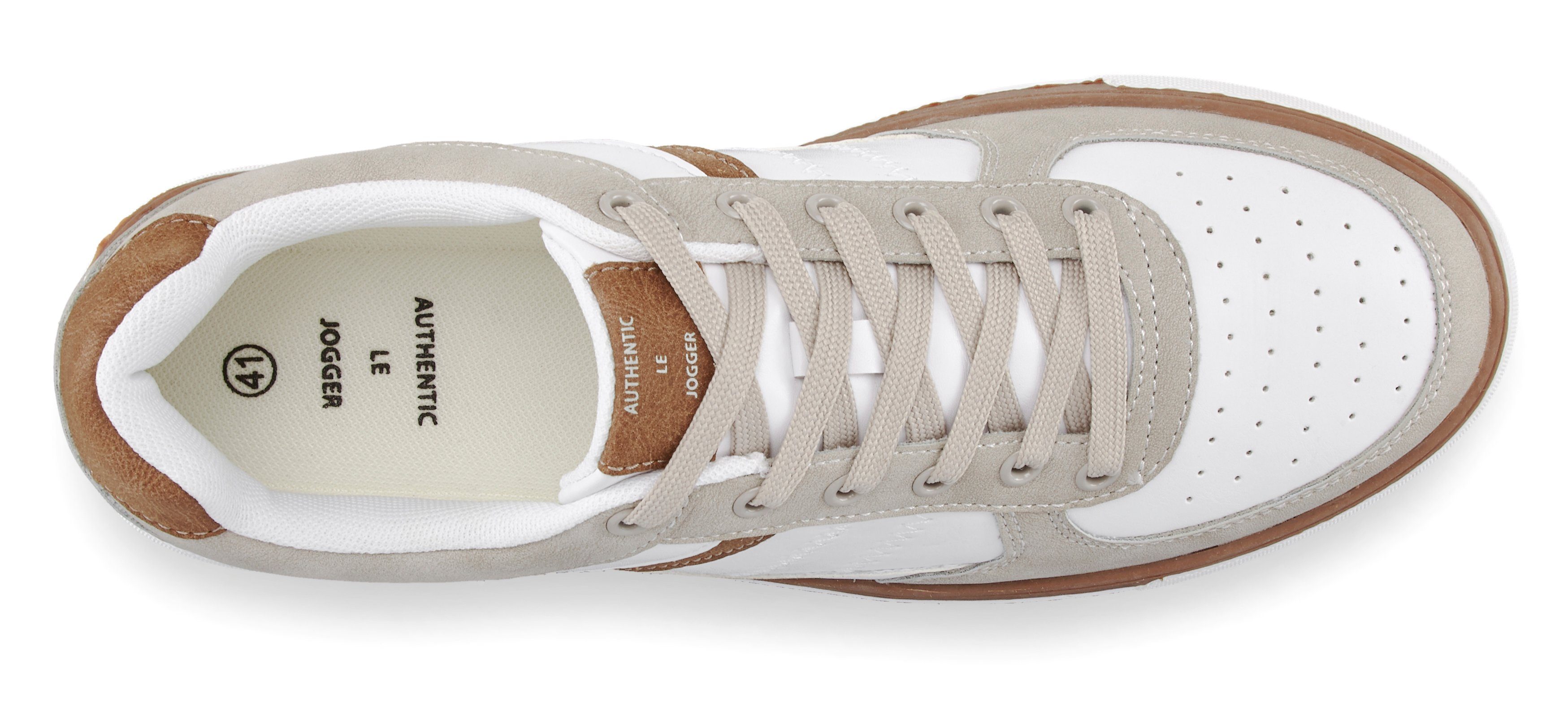 AUTHENTIC LE JOGGER Sneaker Schnürhalbschuh, Freizeitschuh, Schnürschuh VEGAN