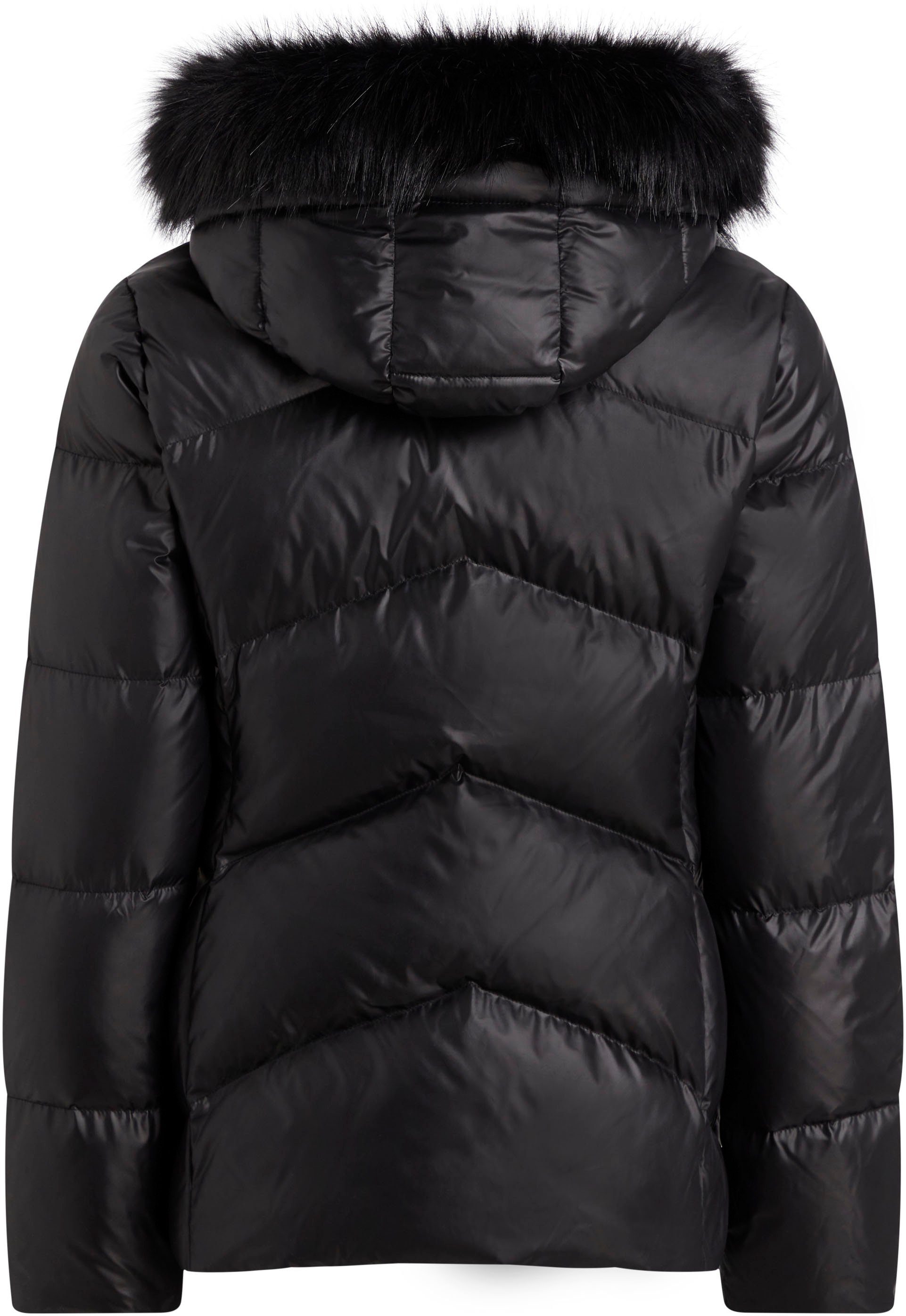 Calvin Klein Steppjacke ESSENTIAL REAL mit Markenlabel DOWN JACKET Ck Black