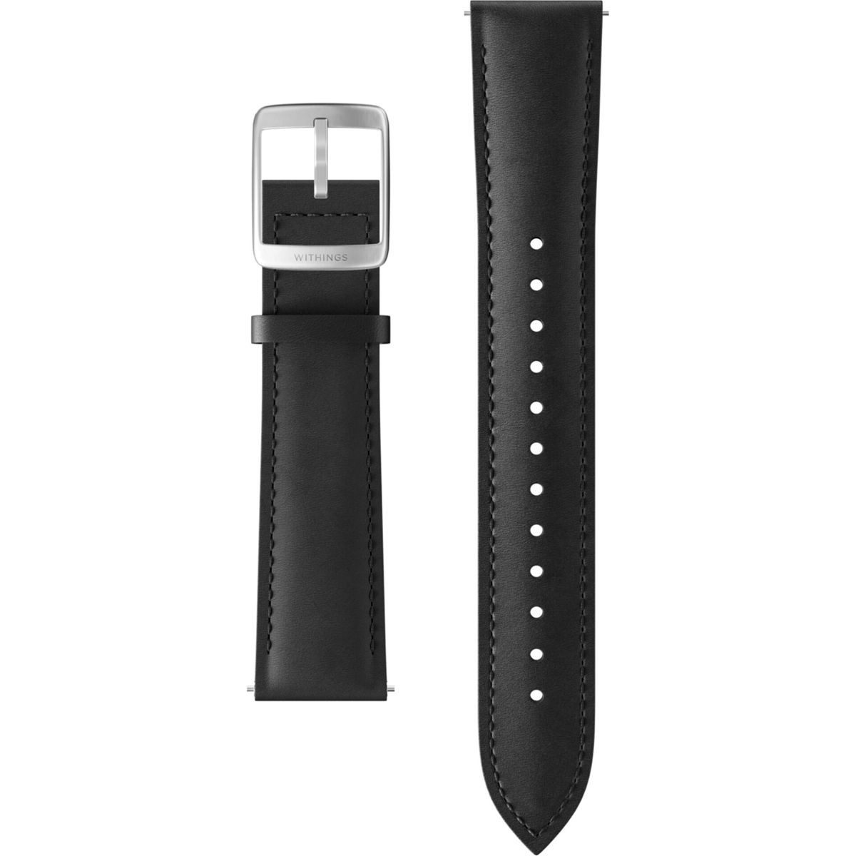 Withings Smartwatch-Armband Leather Wristband 20mm, Echtes Kalbsleder