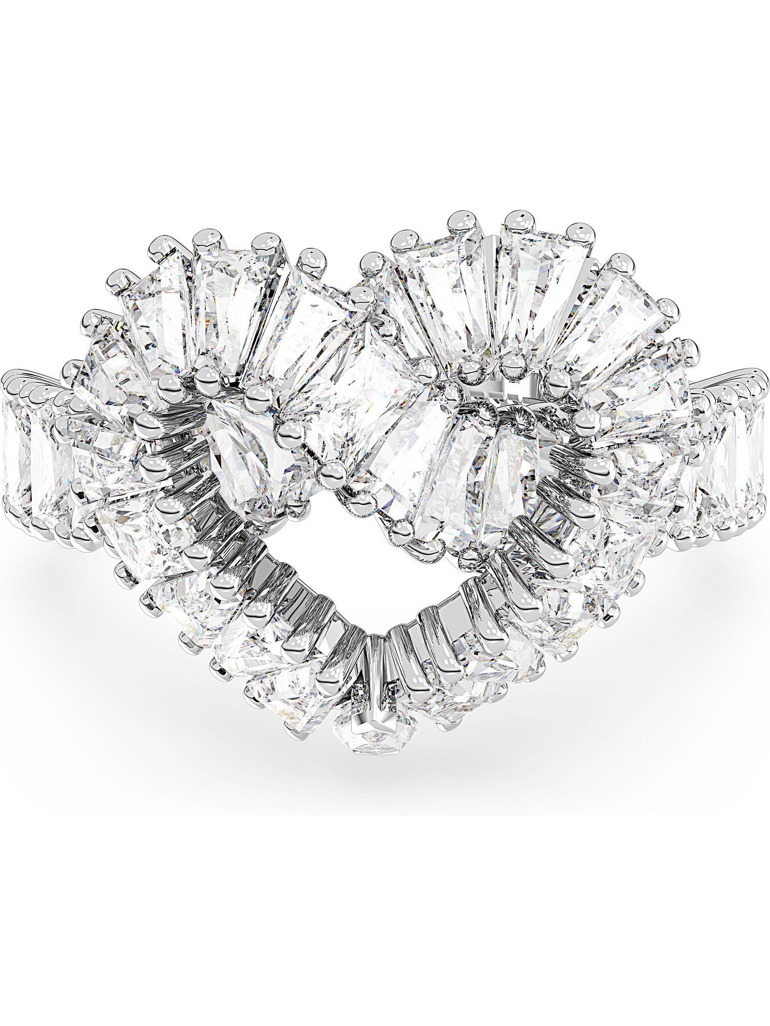 Swarovski Fingerring Swarovski Damen-Damenring 38 Swarovski-Kristall, günstig online kaufen