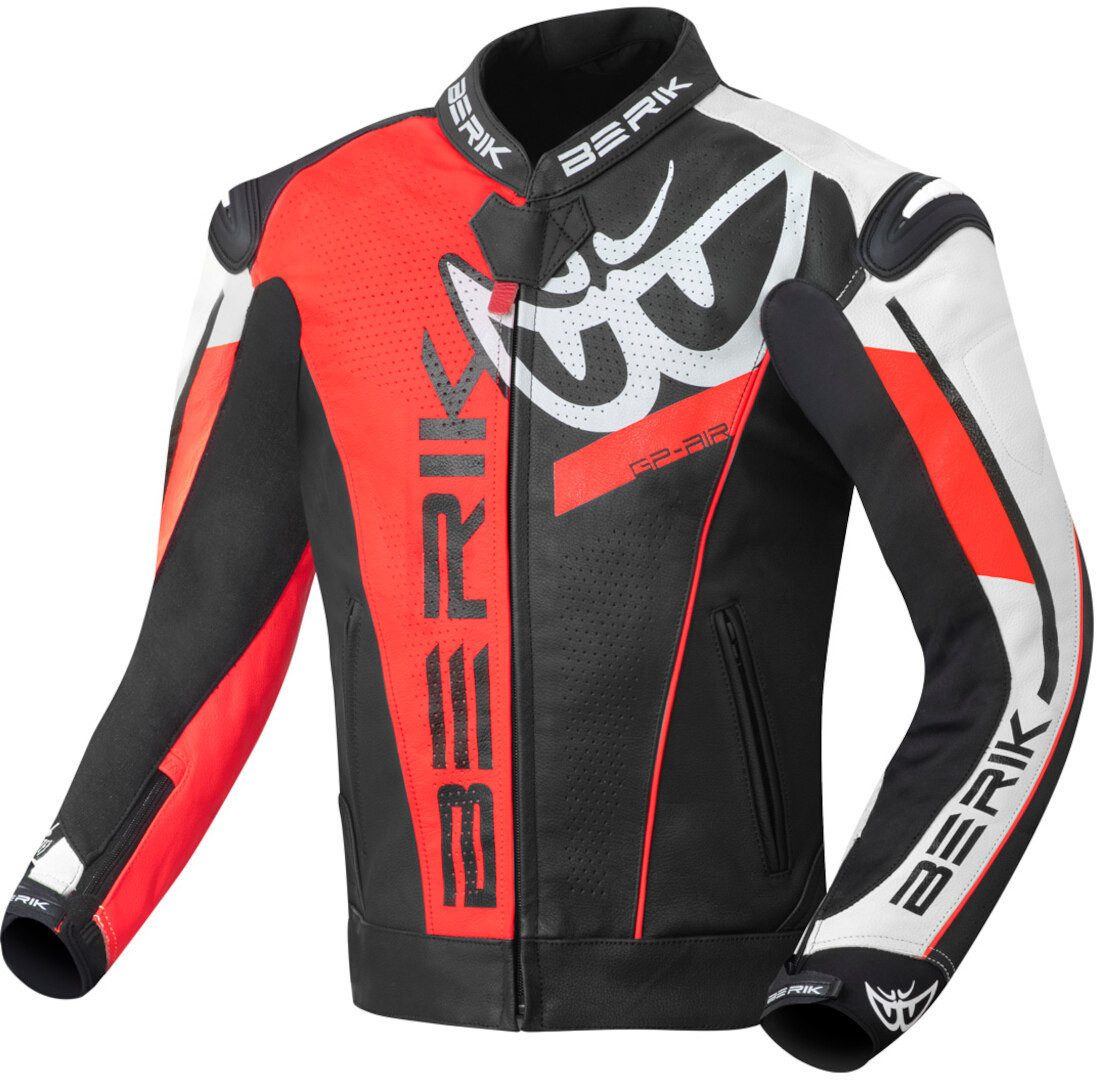 Berik Motorradjacke VisionGP Motorrad Lederjacke Perforiert günstig online kaufen