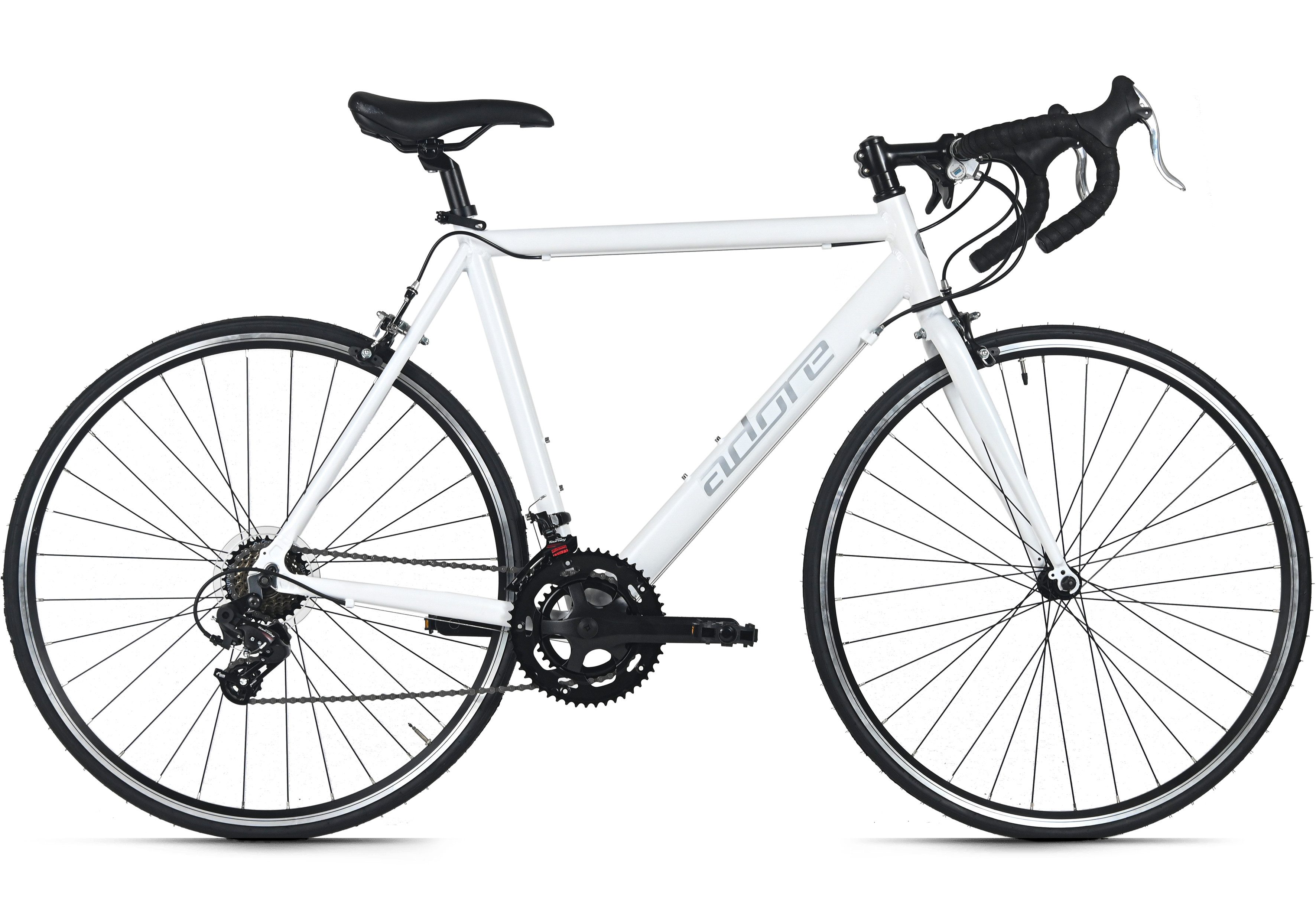 Adore Rennrad Adore Rennrad 28'' Racer Alu Weiß 14 Gänge, 14 Gang, Kettenschaltung