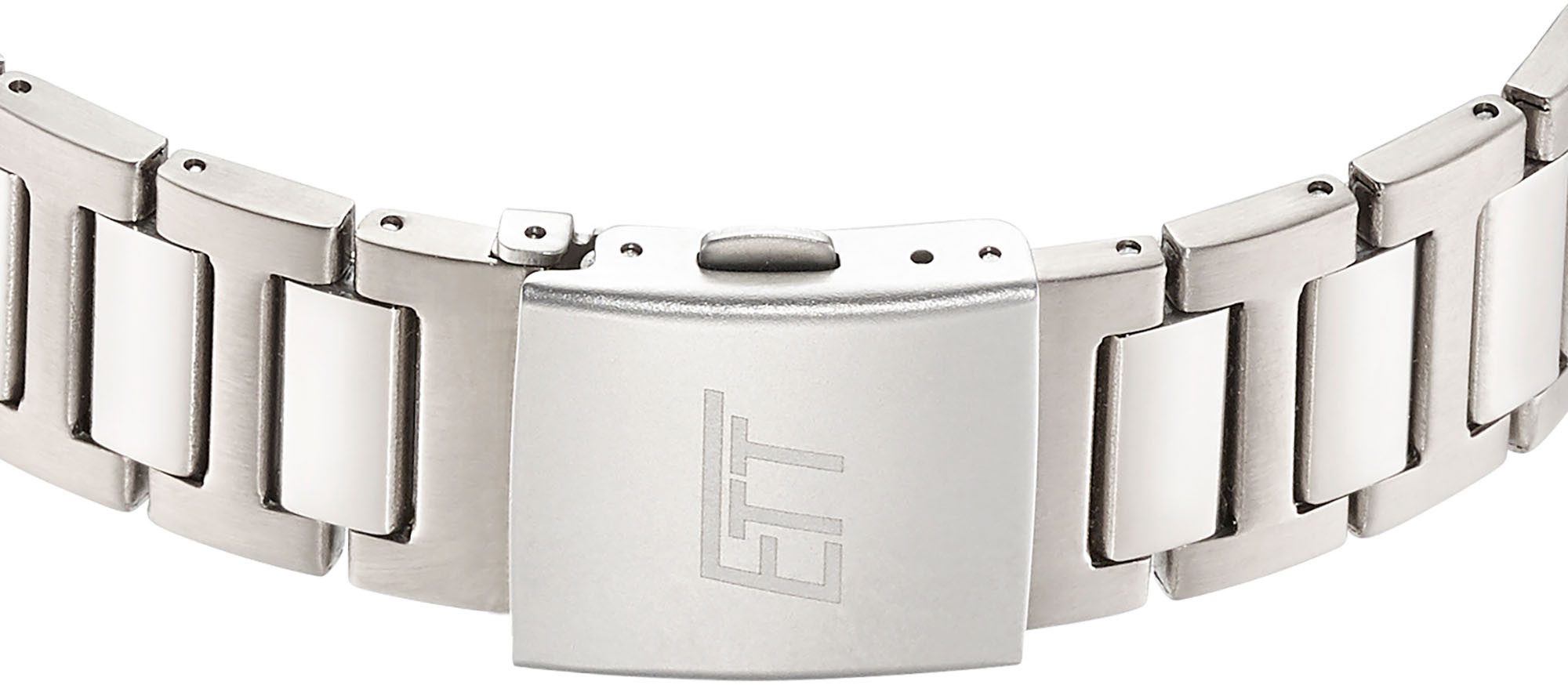 ETT Funkuhr EGT-11708-52M, Armbanduhr, Herrenuhr, Solar, Titan, analog, digital