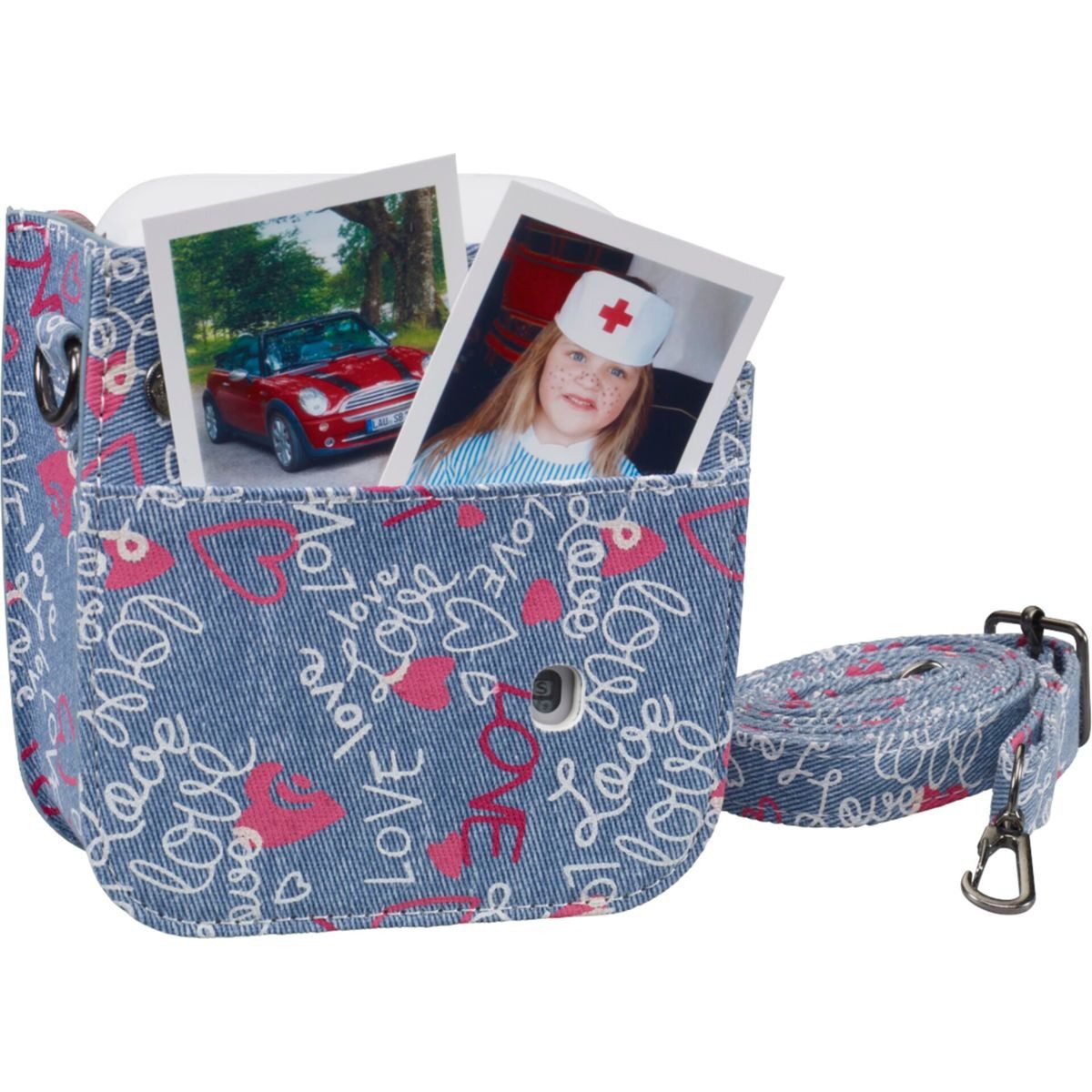 Cullmann Foto-Hülle RIO Fit 120 love Kameratasche für Instax Mini 12