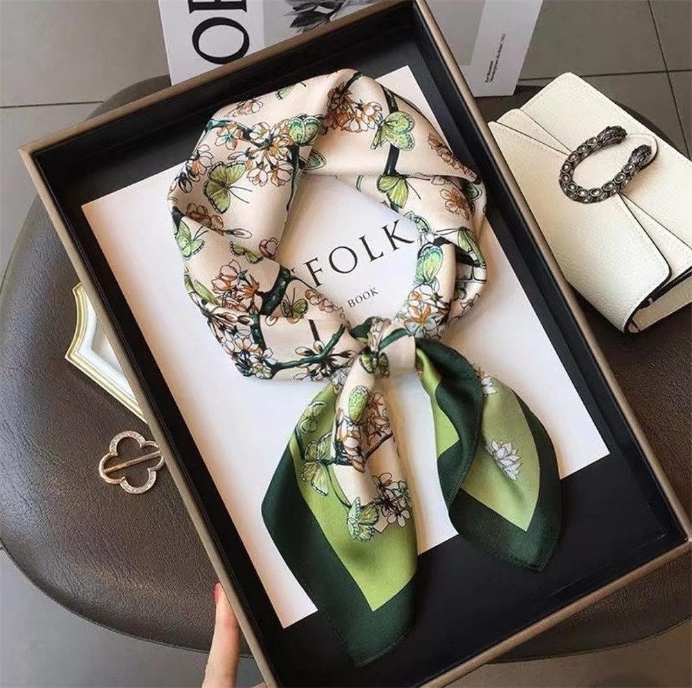 MOPUEA Modeschal Damen Halstuch Sommer Schal Leicht Atmungsaktiv Weich Elegant