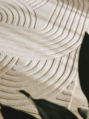 Wollteppich Nuria, benuta, rechteckig, Höhe: 6 mm, Kunstfaser, Berber, Ethno-Style, Wohnzimmer