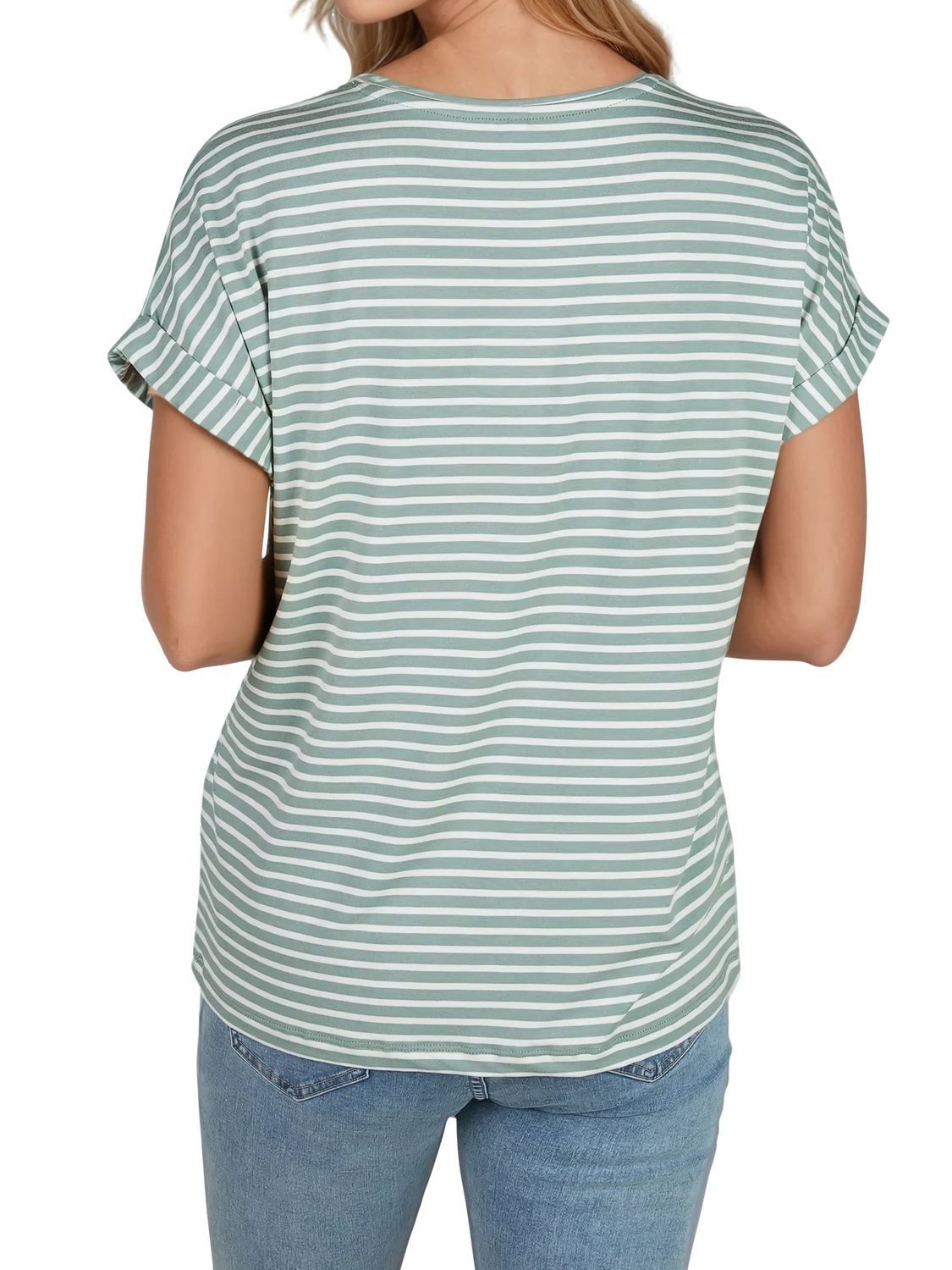 ONLY T-Shirt Damen Top MOSTER Regular Fit (2-tlg) Basic Kurzarm Tee Shirt mit Rundhalsausschnitt