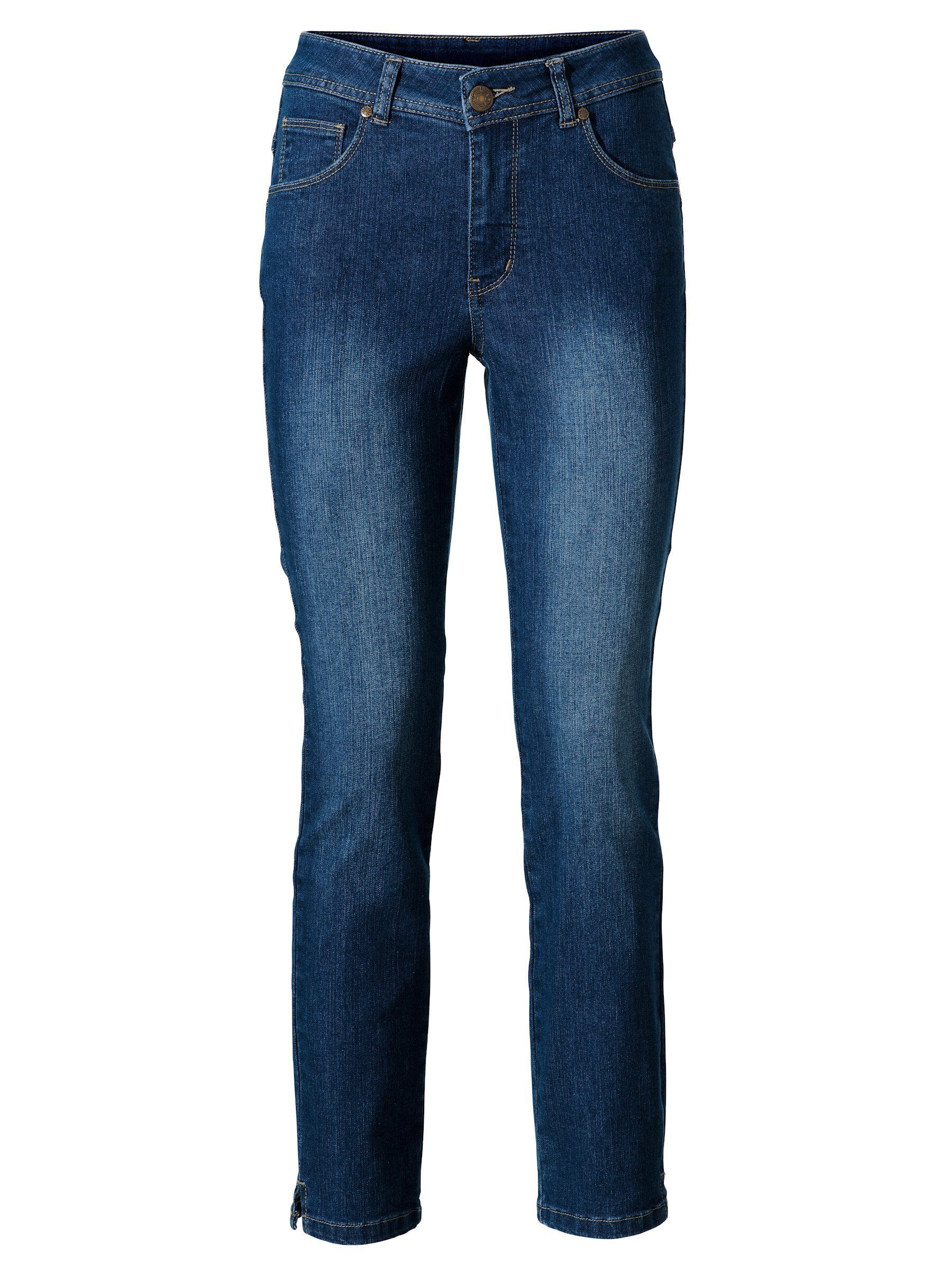 blue Bequeme Jeans heine denim