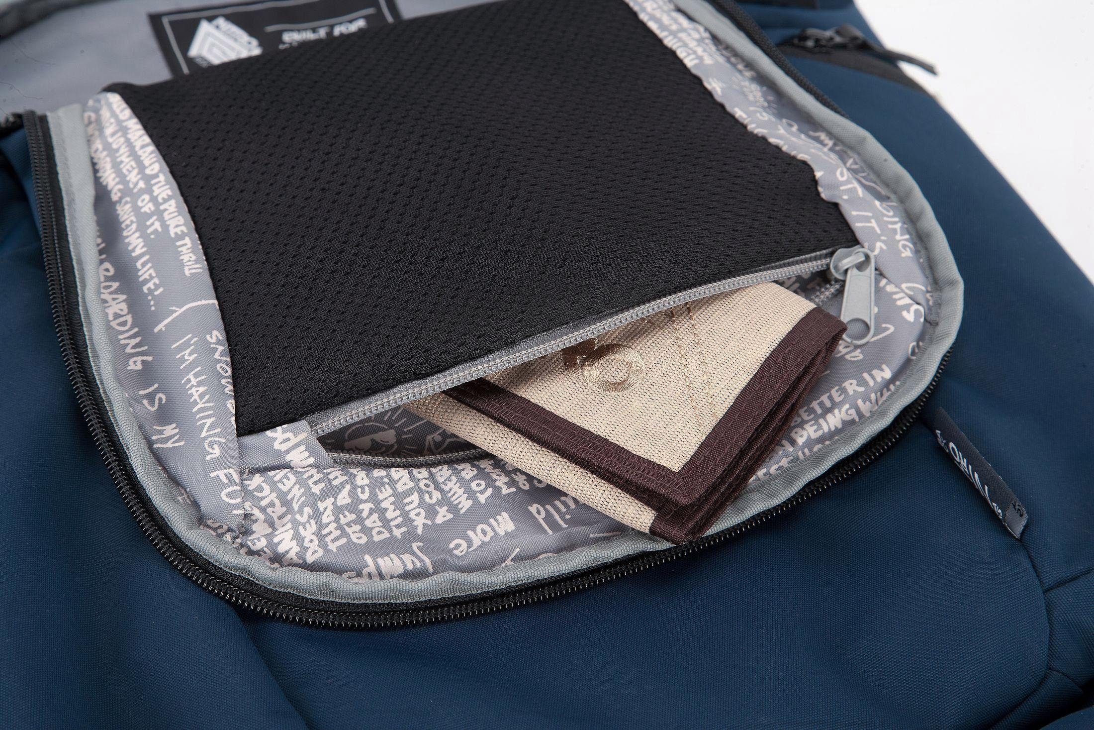 und NITRO mit Indigo, Nikuro, Freizeitrucksack Laptopfach Tablet